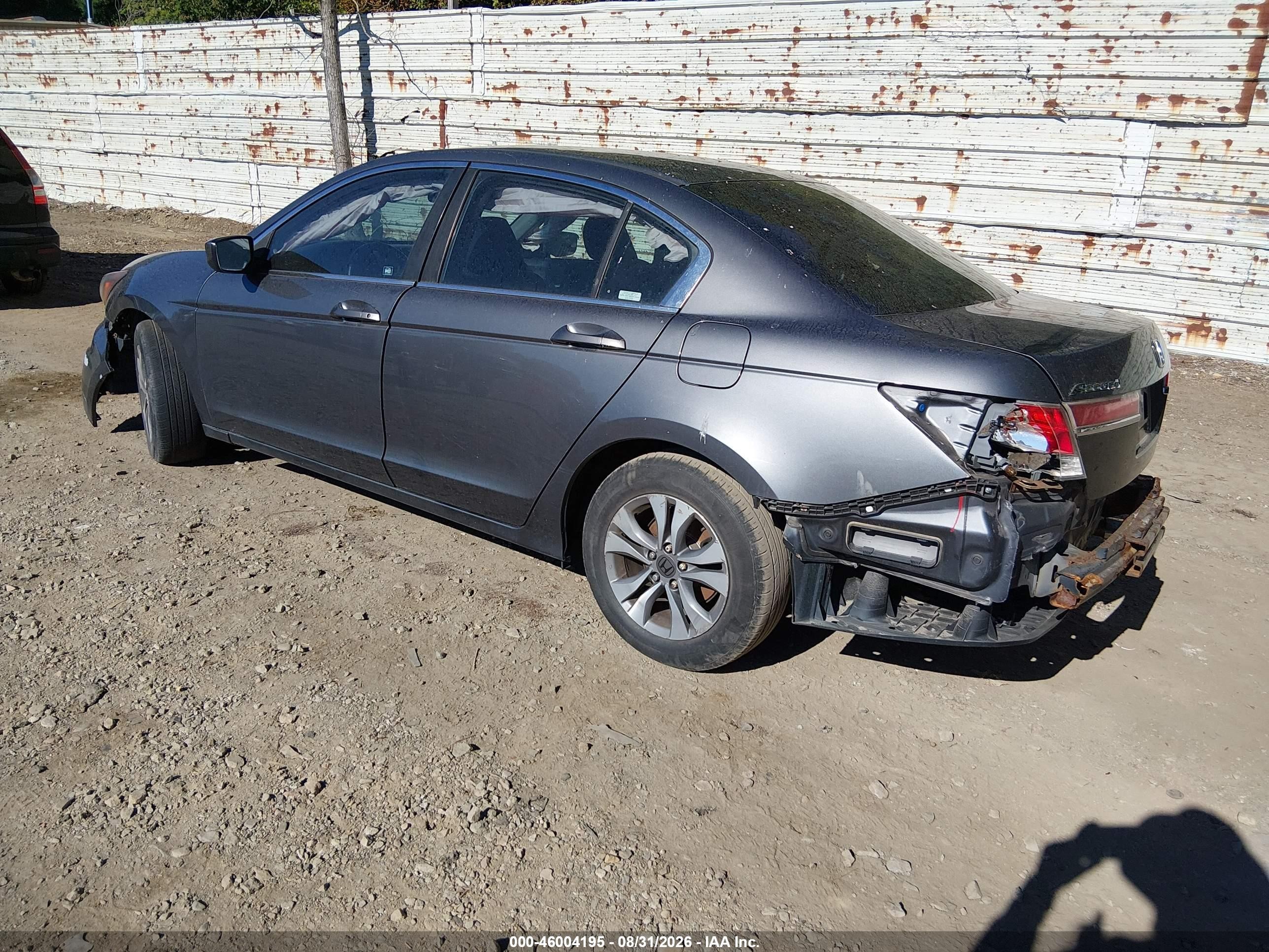 2012 Honda Accord 2.4 Lx Gray vin: 1HGCP2F39CA156639