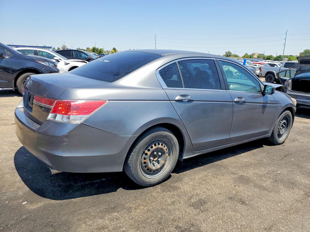 2012 Honda Accord Lx Серый vin: 1HGCP2F39CA174932