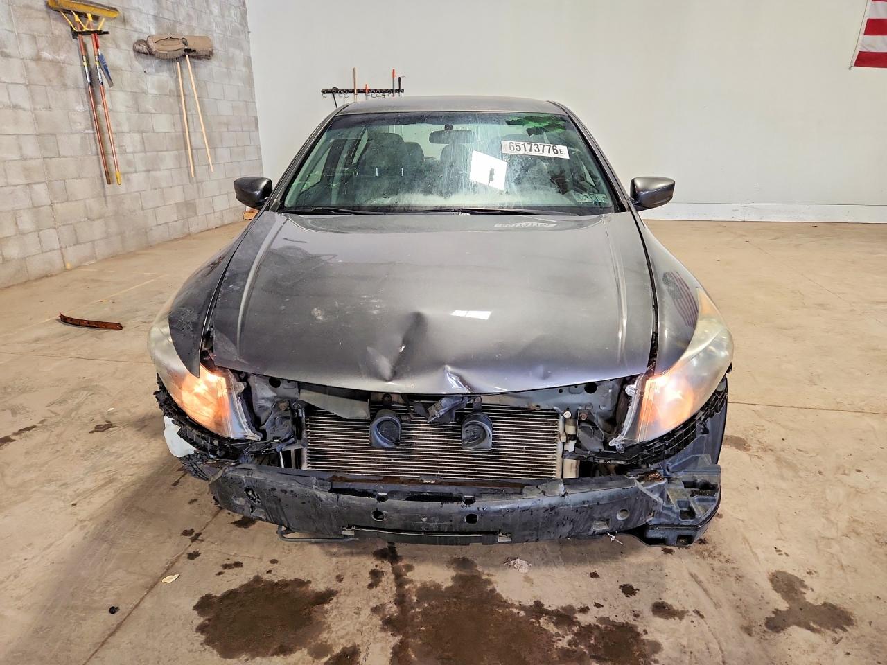 2012 Honda Accord Lx Gray vin: 1HGCP2F39CA186188