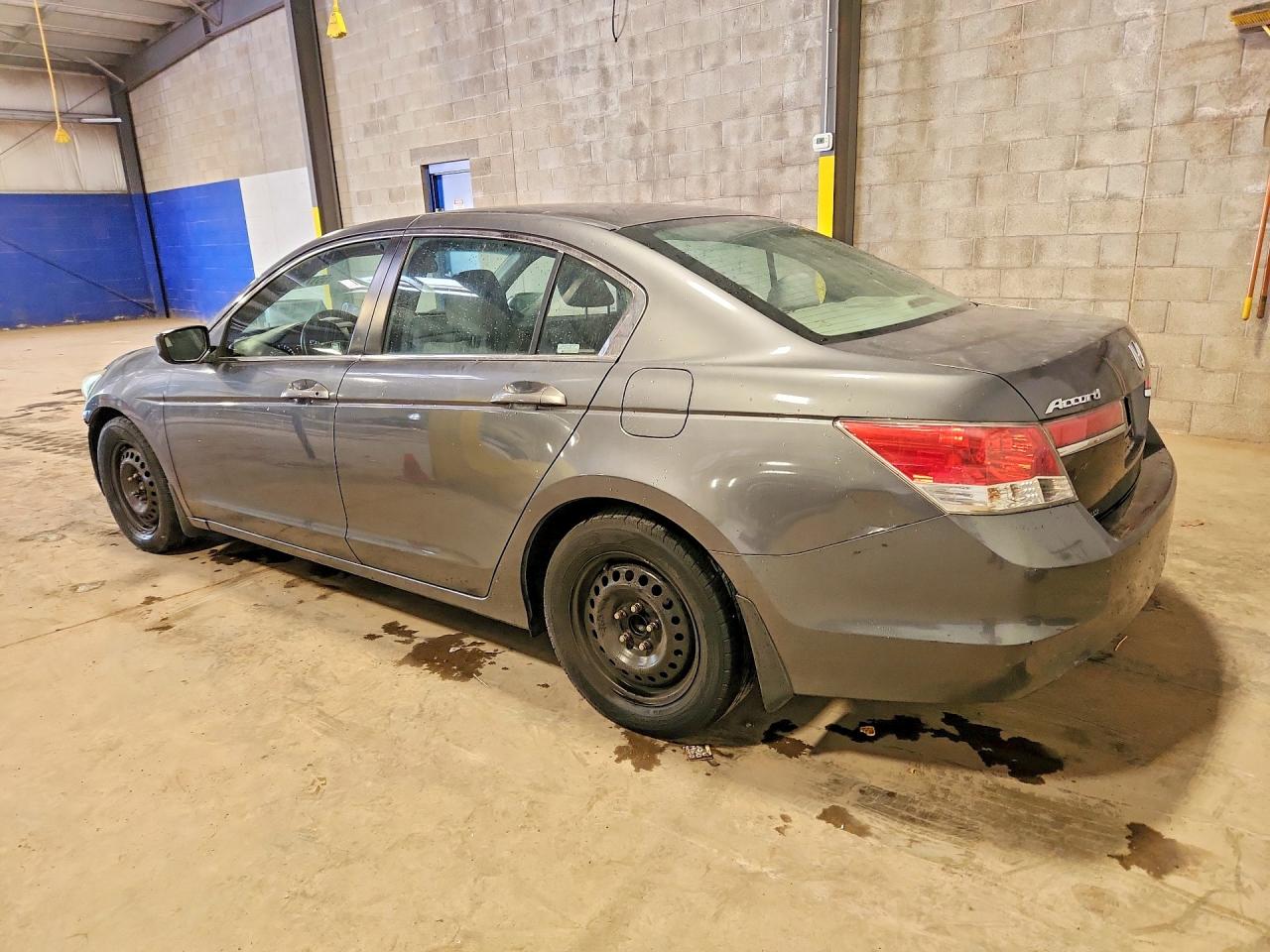 2012 Honda Accord Lx Gray vin: 1HGCP2F39CA186188