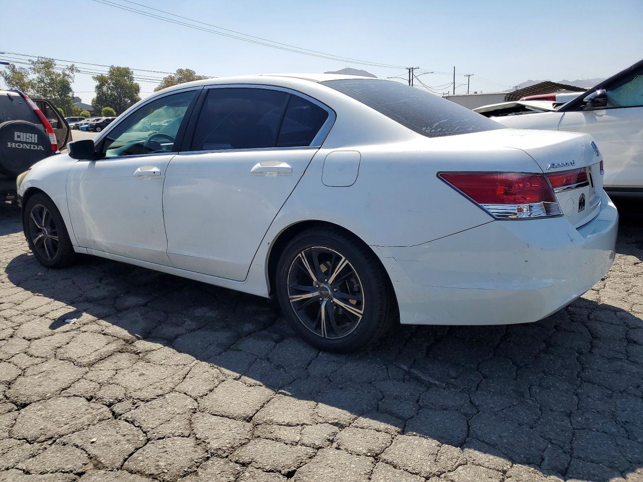 2012 Honda Accord Lx White vin: 1HGCP2F39CA201739