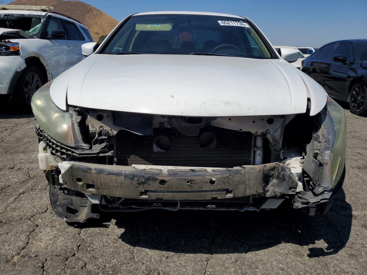 2012 Honda Accord Lx White vin: 1HGCP2F39CA201739