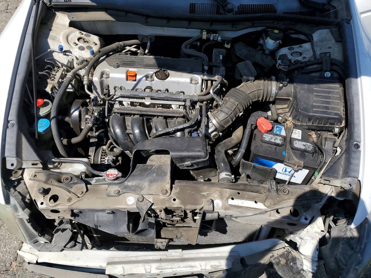 2012 Honda Accord Lx White vin: 1HGCP2F39CA201739
