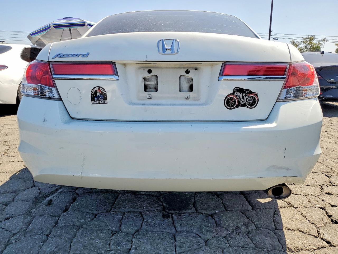 2012 Honda Accord Lx White vin: 1HGCP2F39CA201739