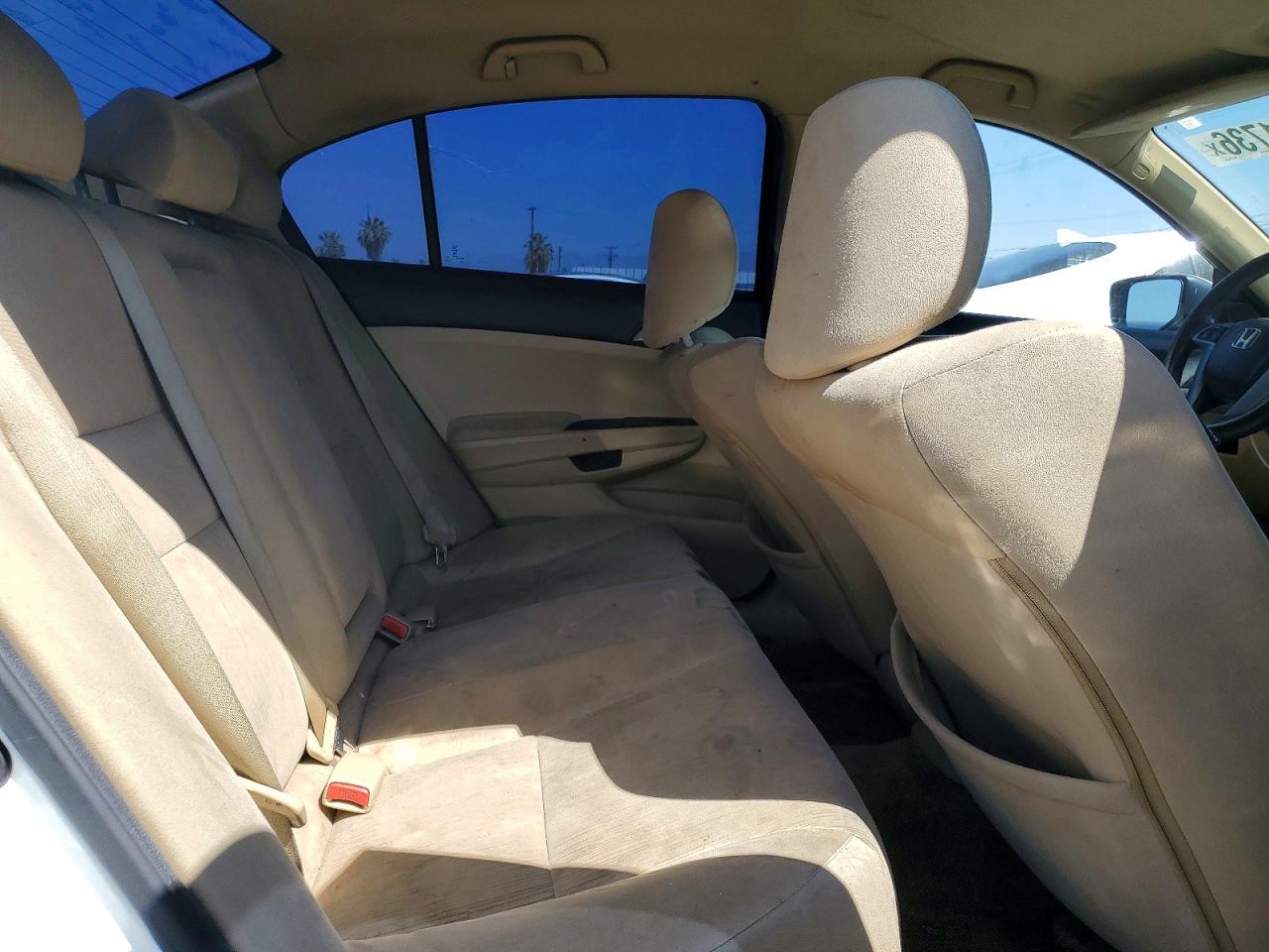 2012 Honda Accord Lx White vin: 1HGCP2F39CA201739