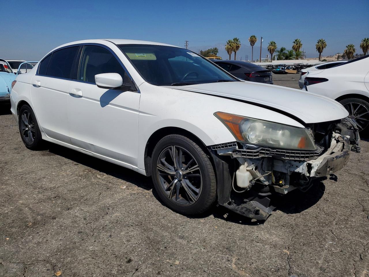 2012 Honda Accord Lx White vin: 1HGCP2F39CA201739