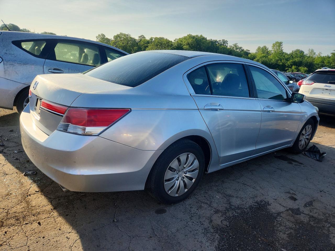 2012 Honda Accord Lx Silver vin: 1HGCP2F39CA211557