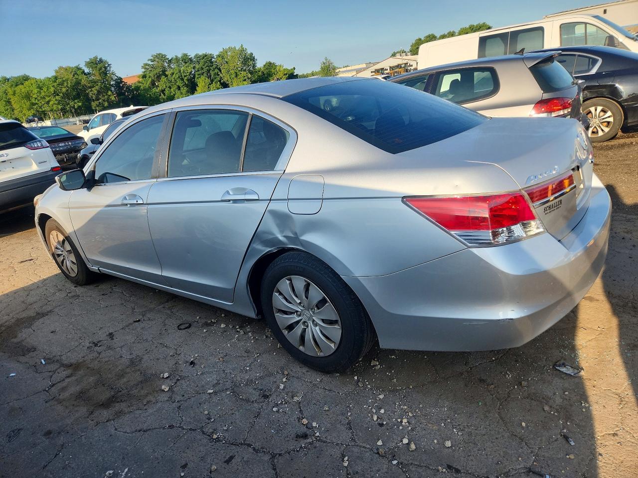 2012 Honda Accord Lx Silver vin: 1HGCP2F39CA211557