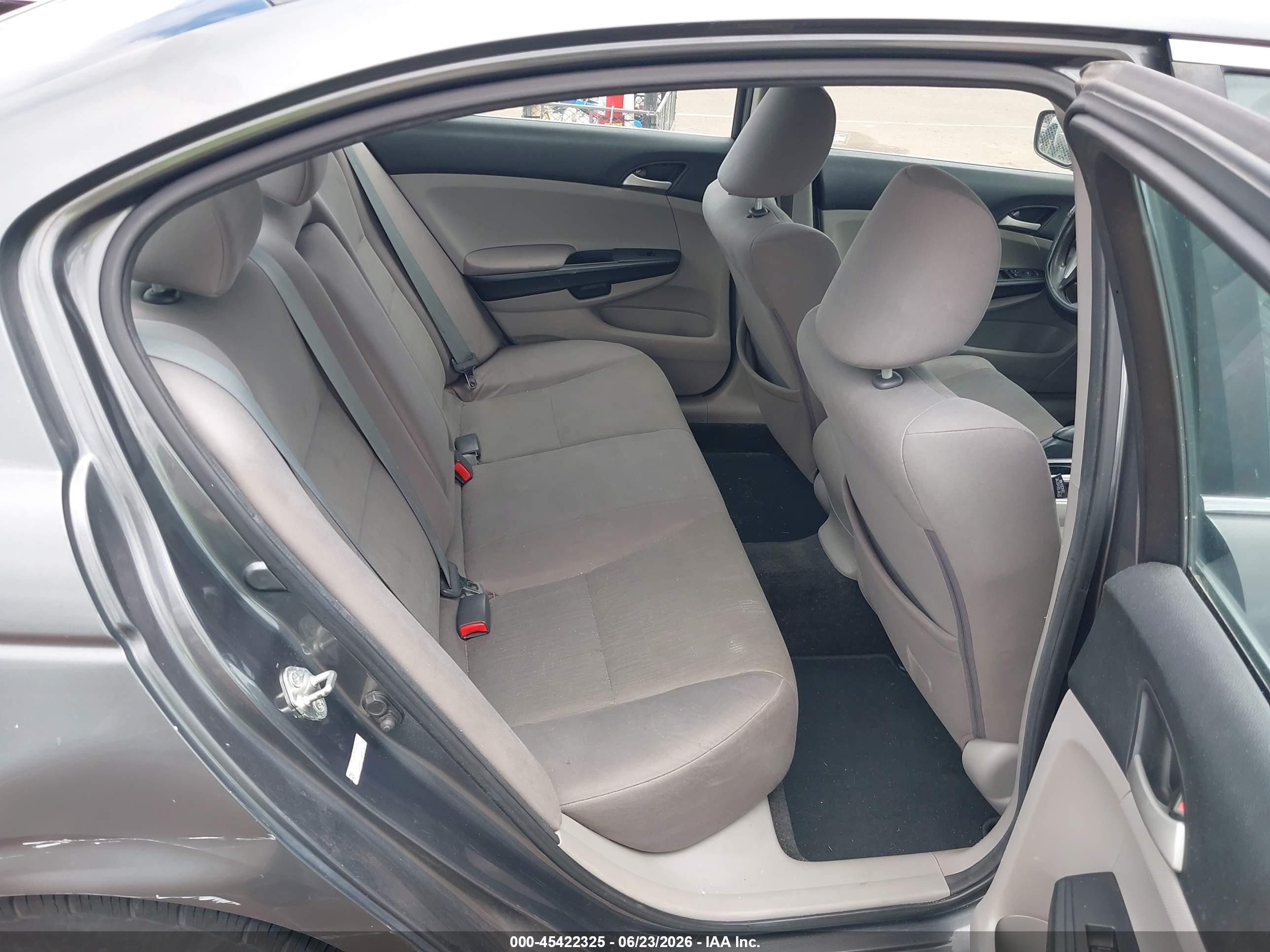 2012 Honda Accord 2.4 Lx Gray vin: 1HGCP2F39CA226026