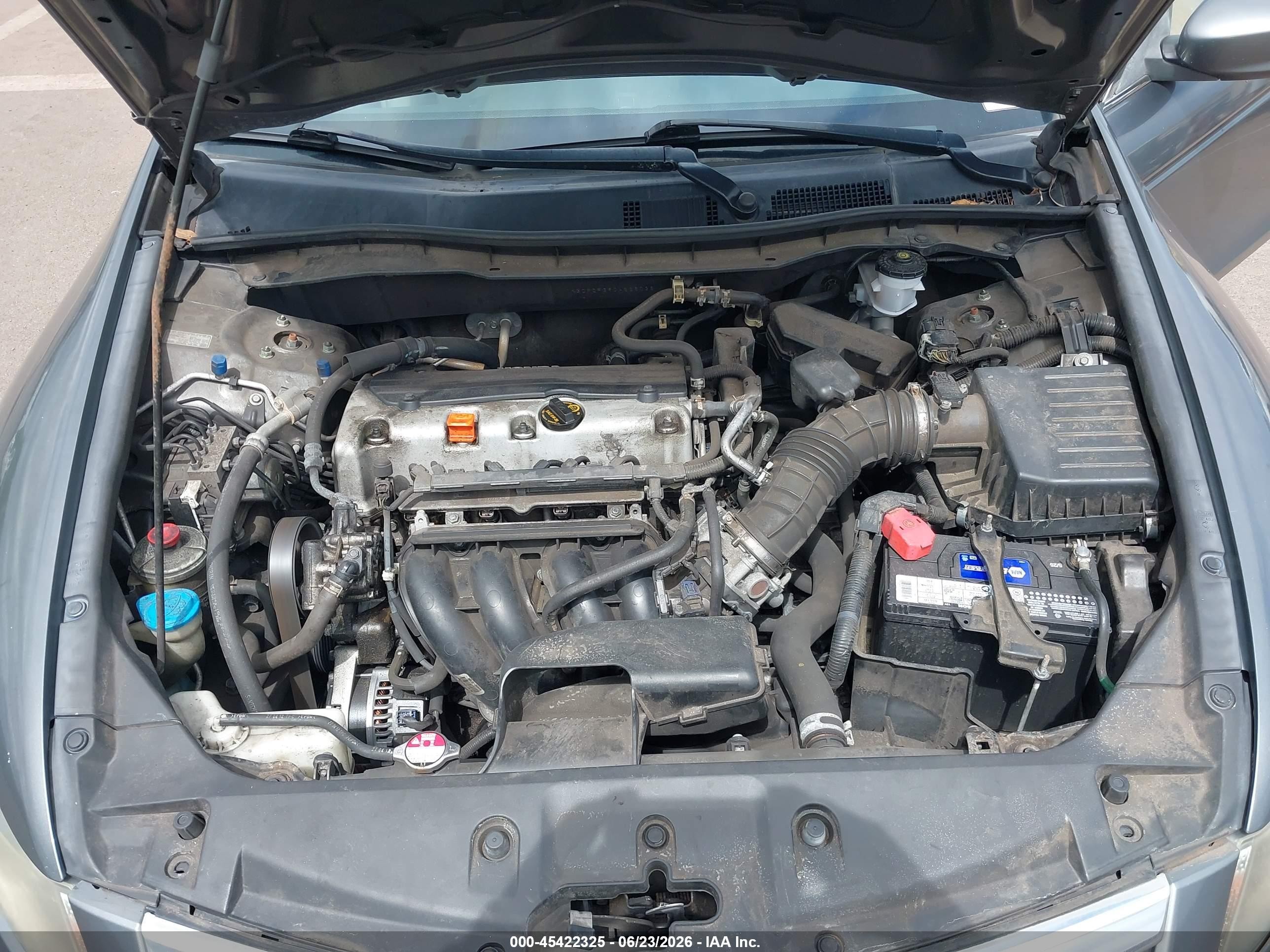 2012 Honda Accord 2.4 Lx Gray vin: 1HGCP2F39CA226026
