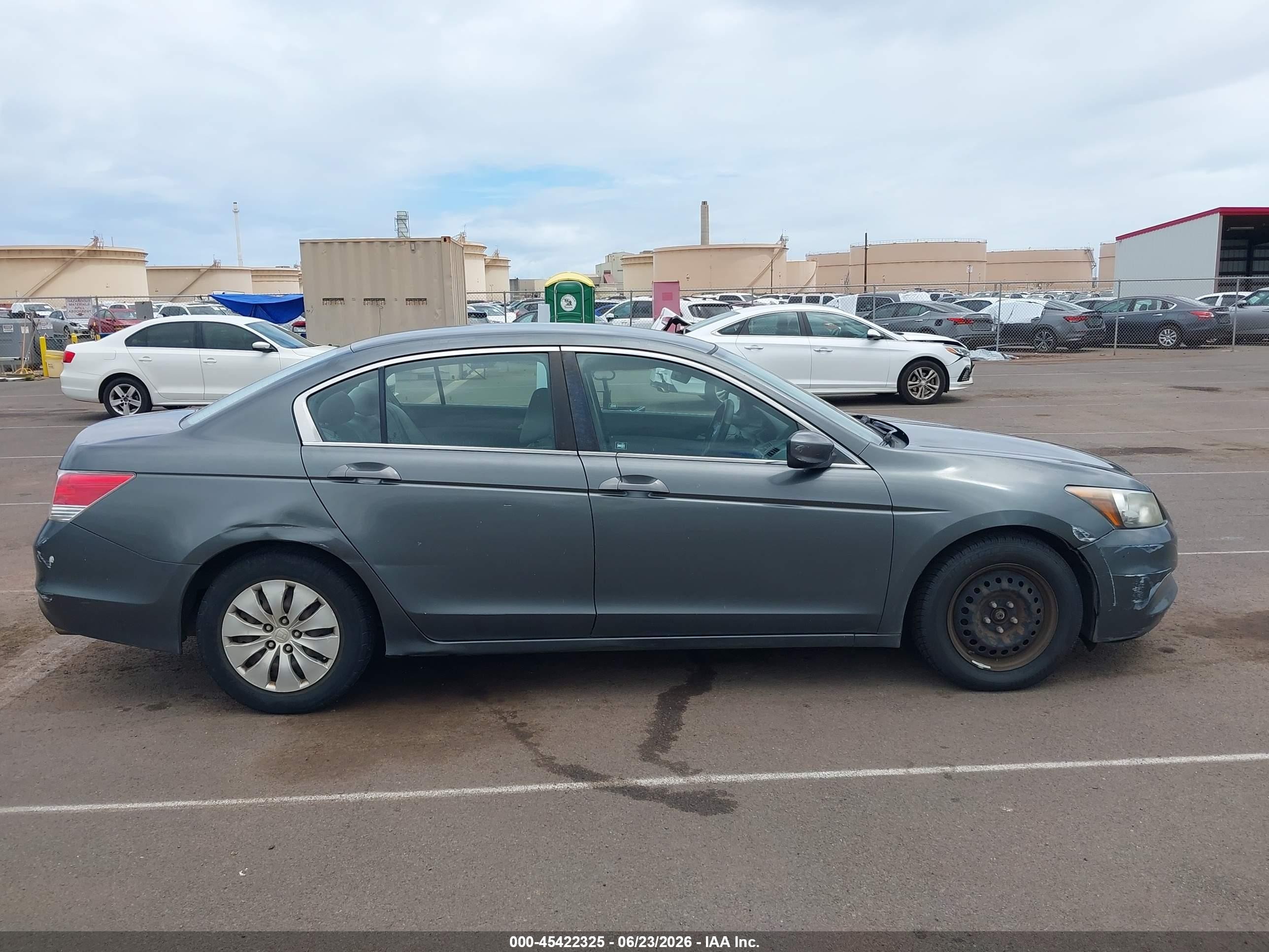 2012 Honda Accord 2.4 Lx Gray vin: 1HGCP2F39CA226026