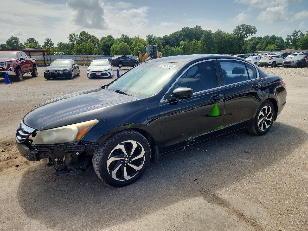 2012 Honda Accord Lx Black vin: 1HGCP2F39CA230268