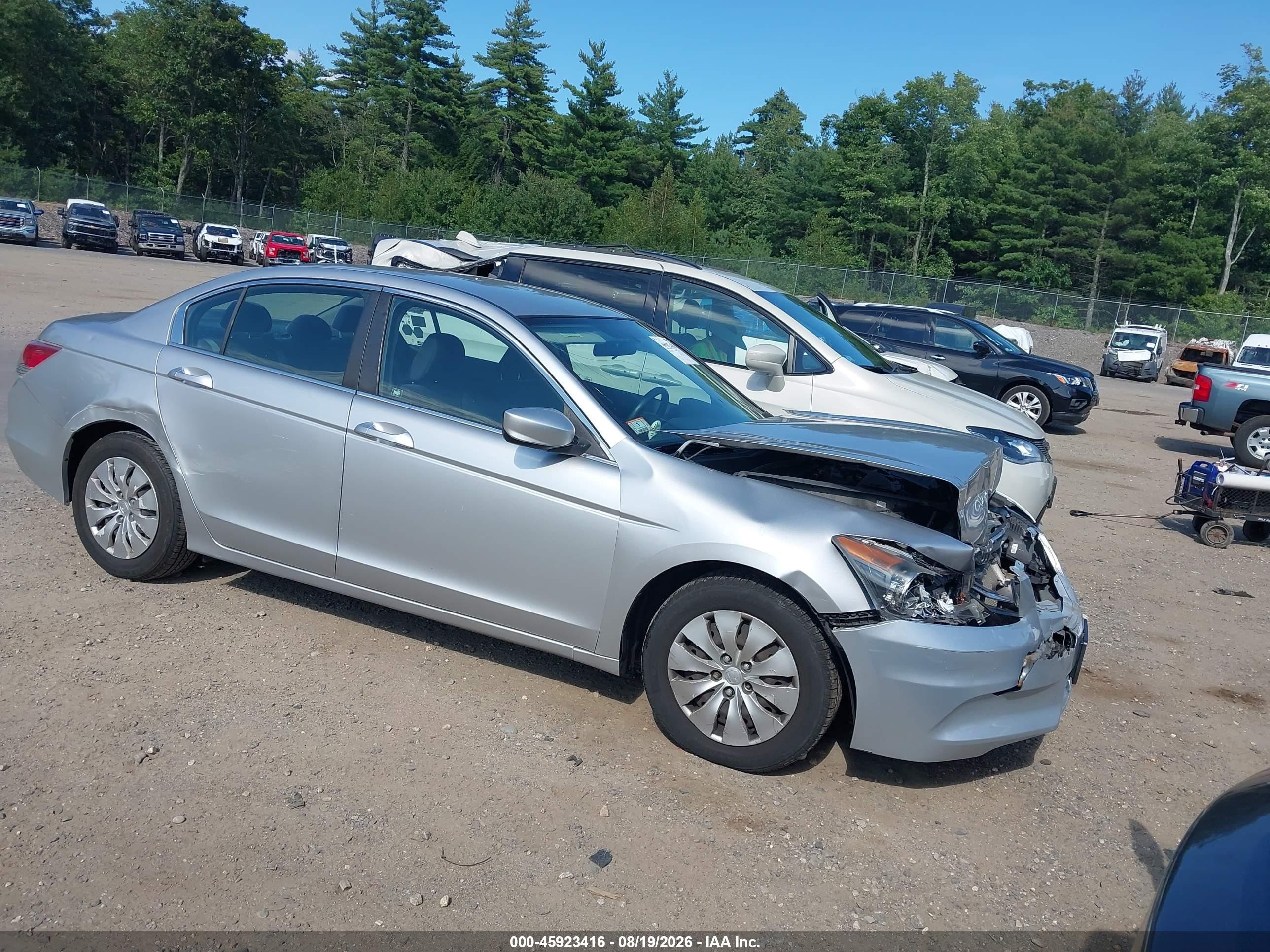 2012 Honda Accord Sdn Lx Silver vin: 1HGCP2F39CA240816