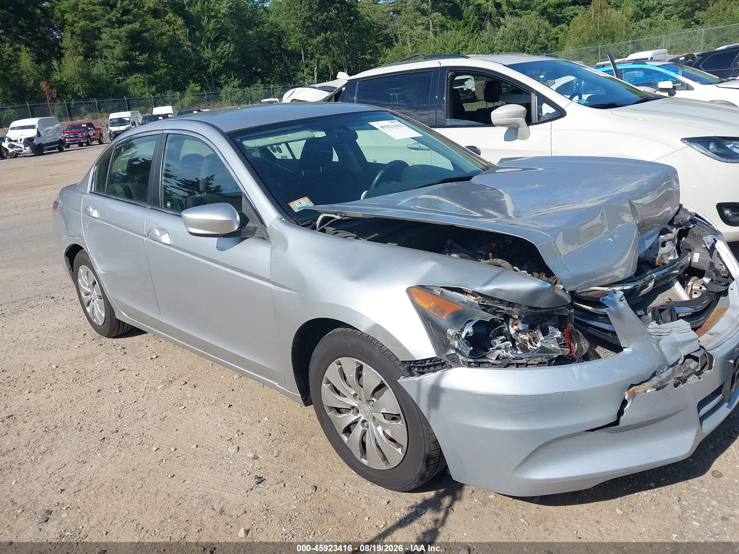2012 Honda Accord Sdn Lx Серебряный vin: 1HGCP2F39CA240816