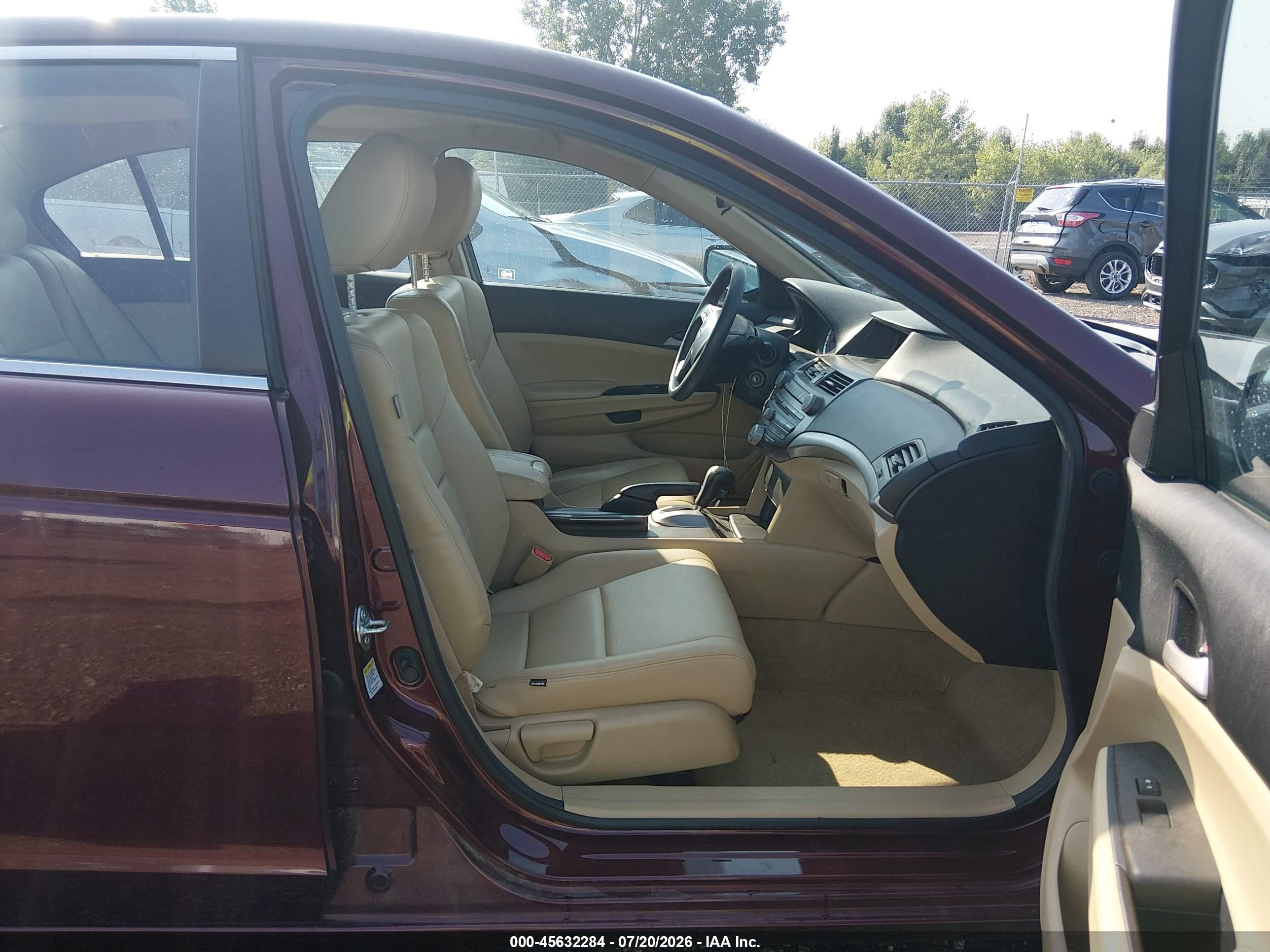 2012 Honda Accord Sdn Lx Темно-бордовый vin: 1HGCP2F39CA241657