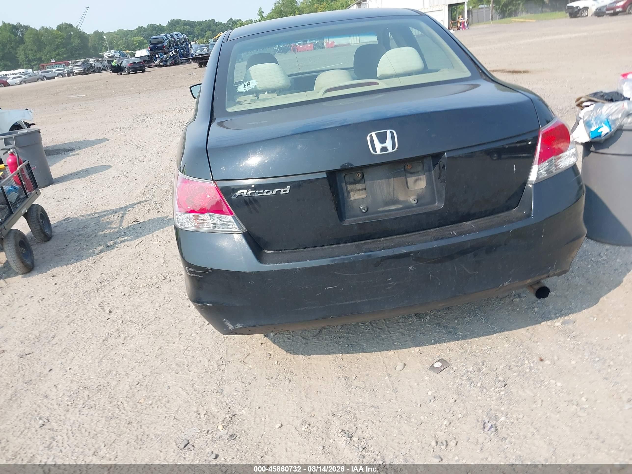 2010 Honda Accord 2.4 Lx Dark Blue vin: 1HGCP2F3XAA015057