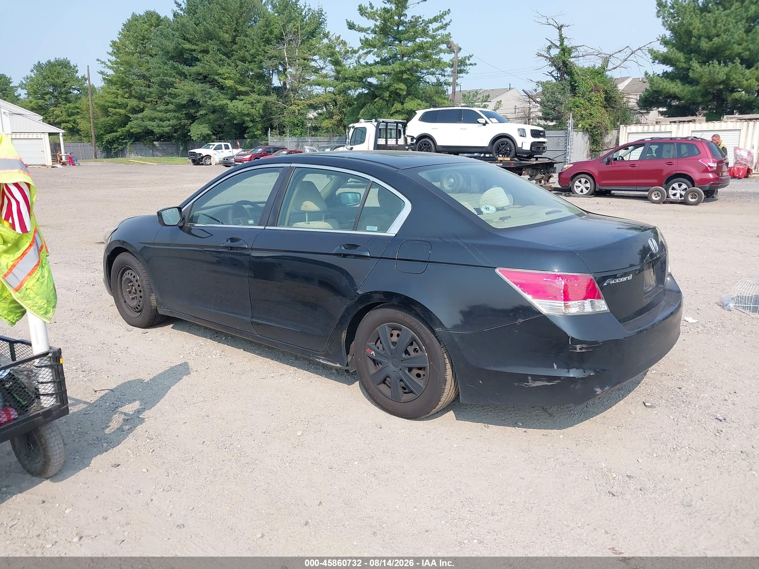 2010 Honda Accord 2.4 Lx Dark Blue vin: 1HGCP2F3XAA015057