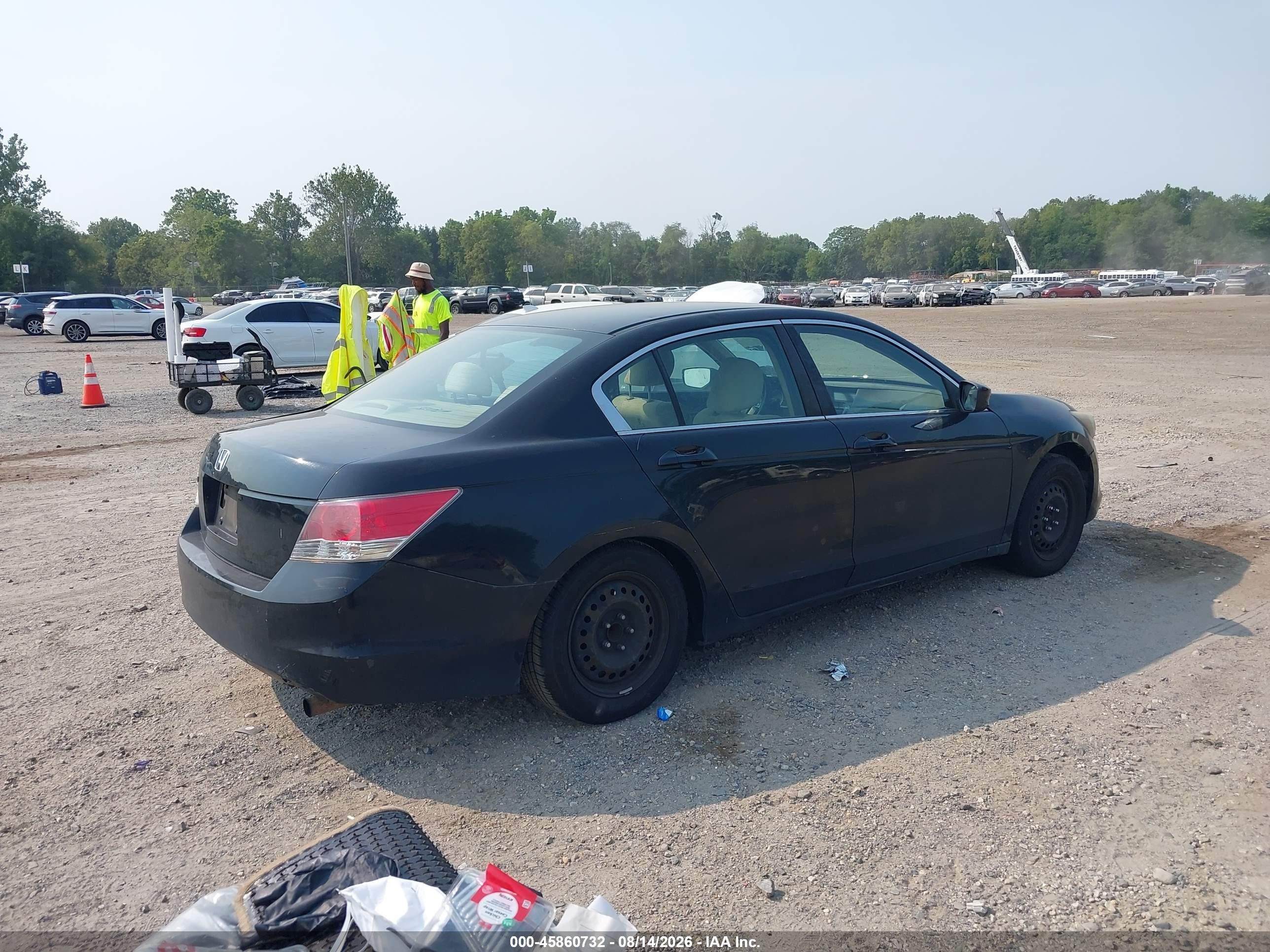 2010 Honda Accord 2.4 Lx Dark Blue vin: 1HGCP2F3XAA015057