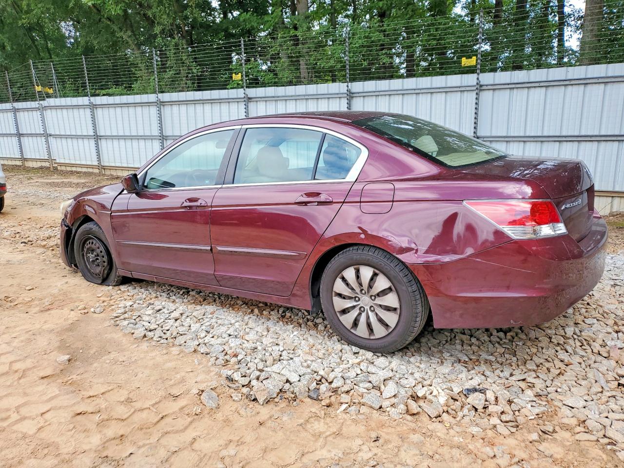 2010 Honda Accord Lx Темно-бордовый vin: 1HGCP2F3XAA049709
