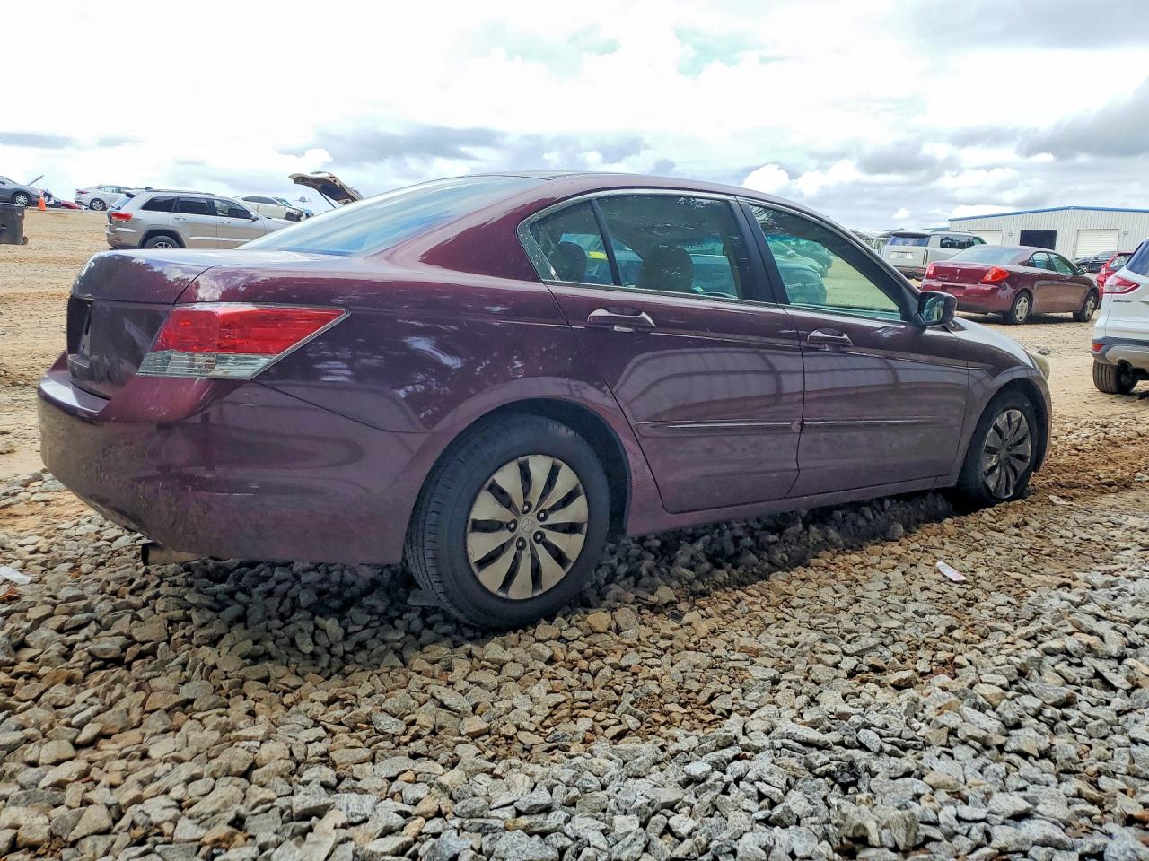 2010 Honda Accord Lx Темно-бордовый vin: 1HGCP2F3XAA049709