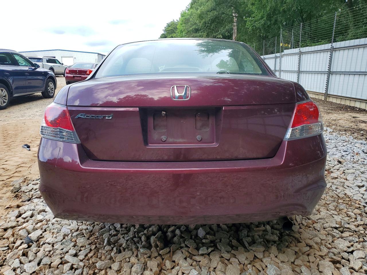 2010 Honda Accord Lx Темно-бордовый vin: 1HGCP2F3XAA049709