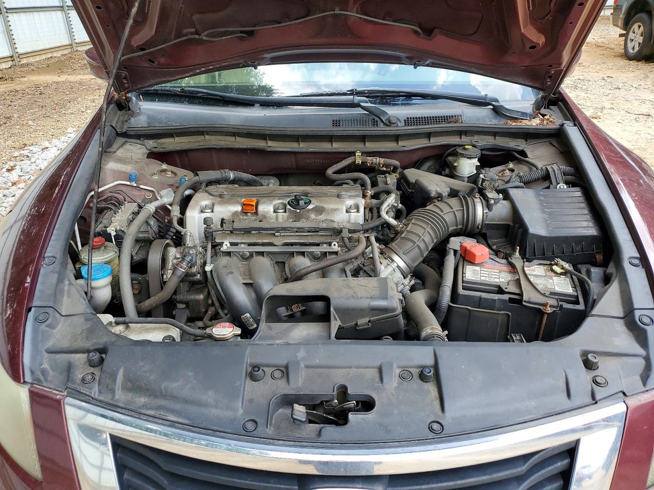 2010 Honda Accord Lx Темно-бордовый vin: 1HGCP2F3XAA049709