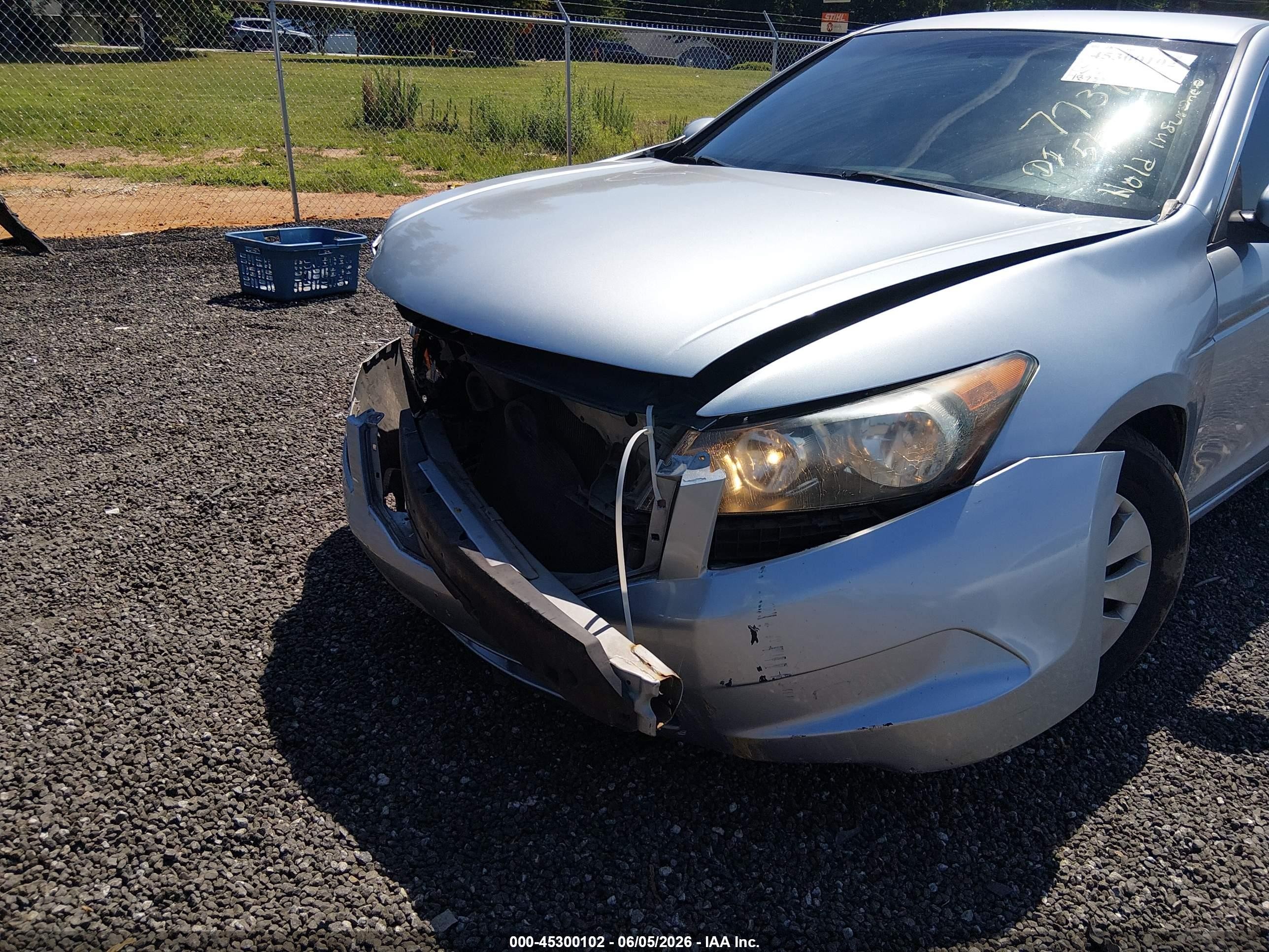 2010 Honda Accord 2.4 Lx Silver vin: 1HGCP2F3XAA068826