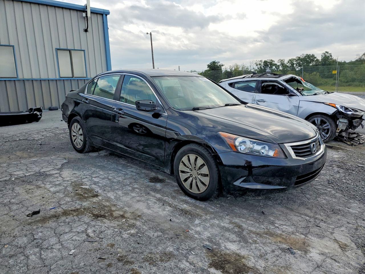 2010 Honda Accord Lx Black vin: 1HGCP2F3XAA093645