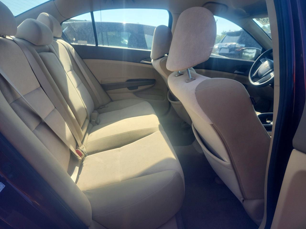 2010 Honda Accord Lx Burgundy vin: 1HGCP2F3XAA119774