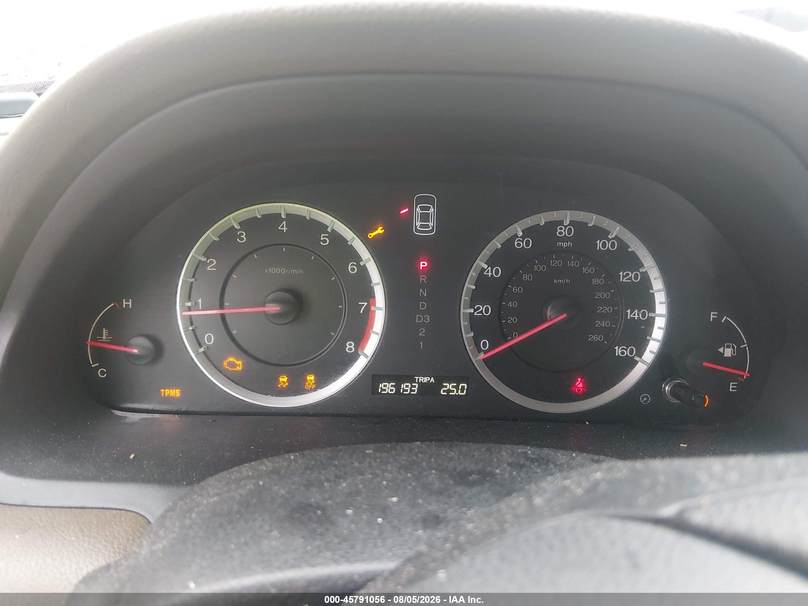 2010 Honda Accord 2.4 Lx Red vin: 1HGCP2F3XAA122870