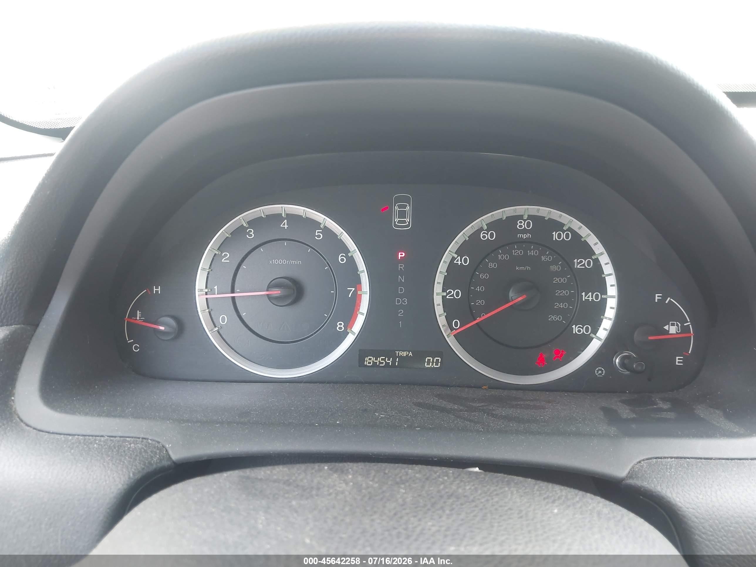 2010 Honda Accord 2.4 Lx Gray vin: 1HGCP2F3XAA127230