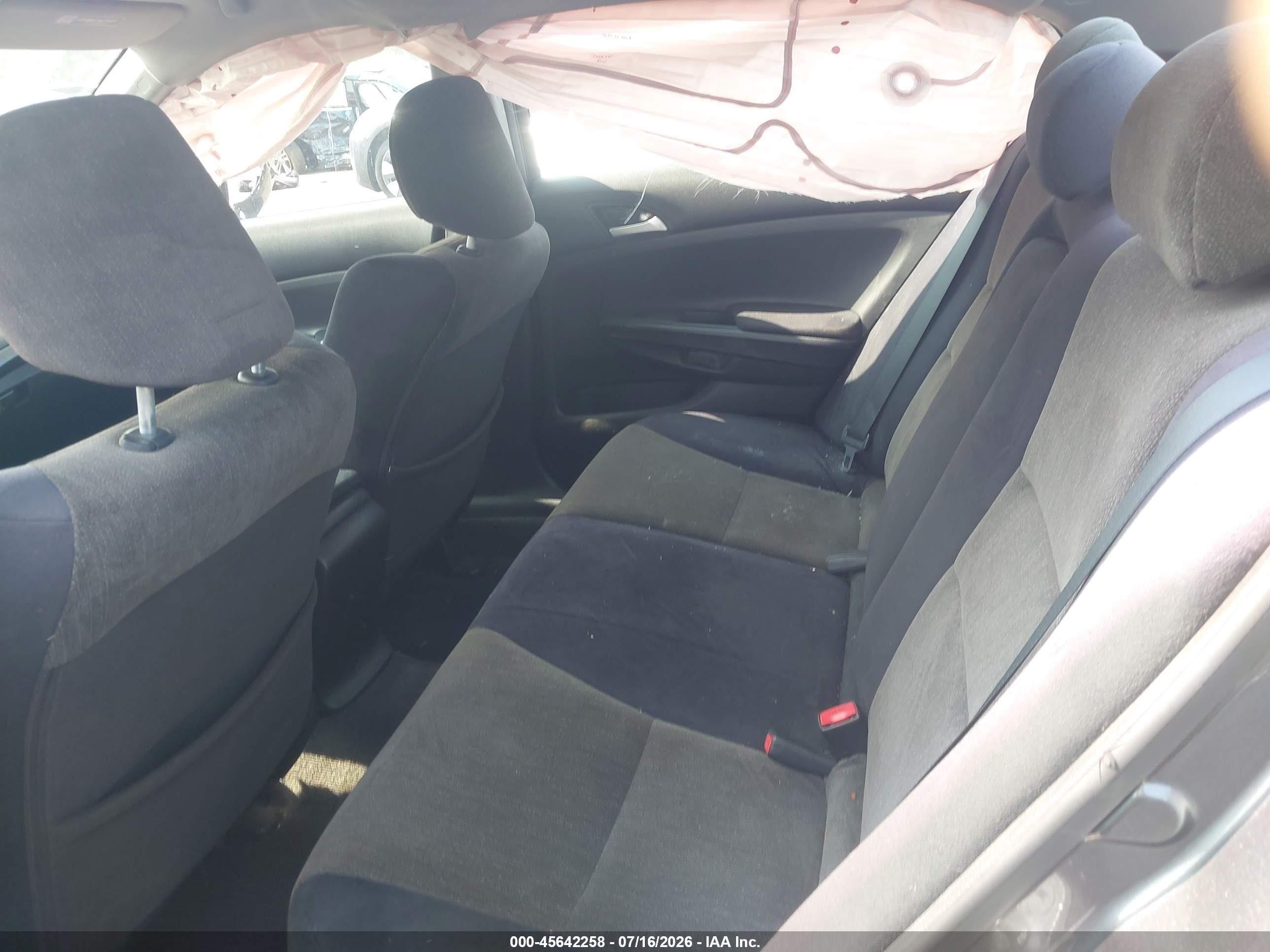2010 Honda Accord 2.4 Lx Gray vin: 1HGCP2F3XAA127230