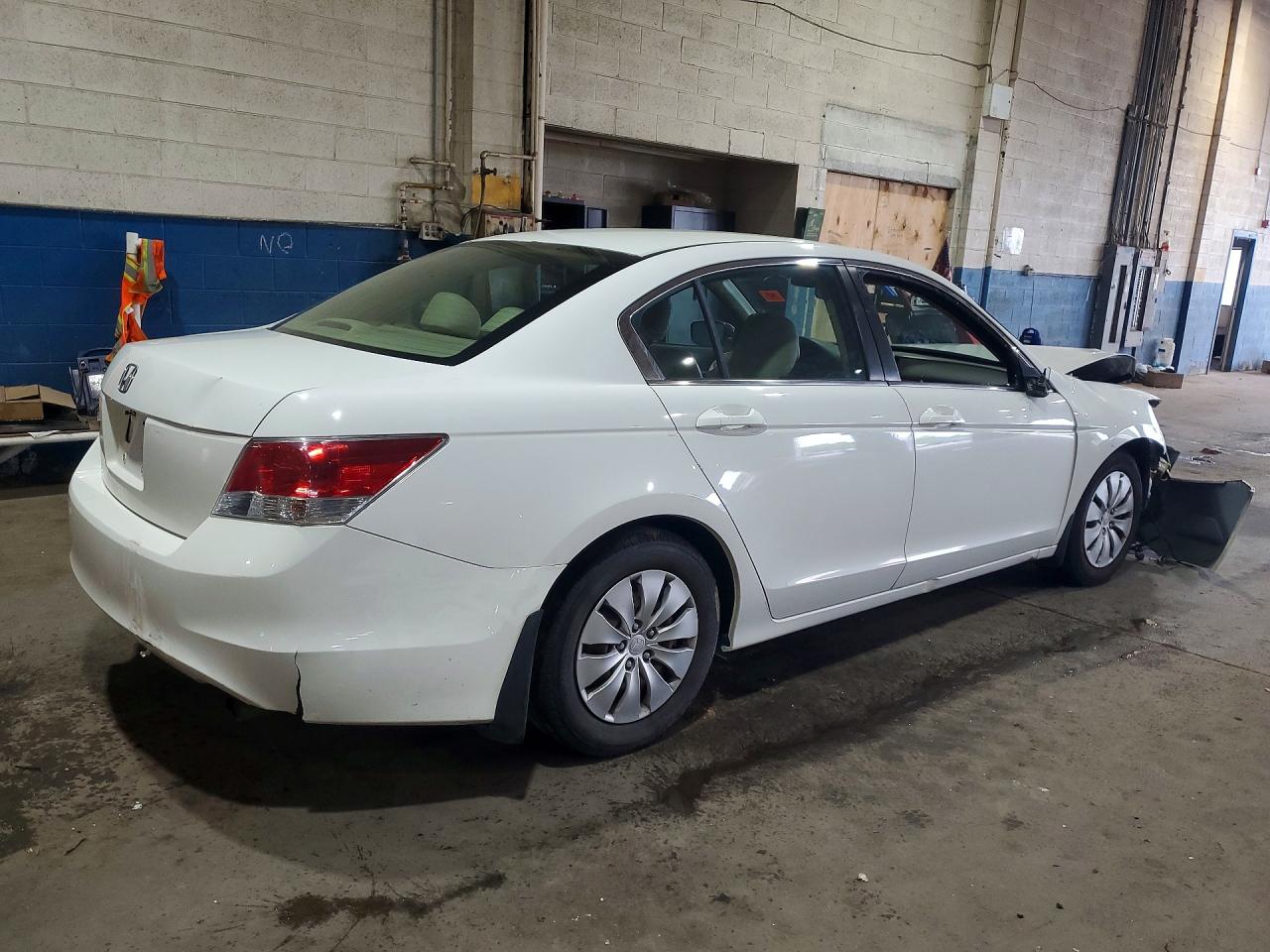 2010 Honda Accord Lx White vin: 1HGCP2F3XAA131469