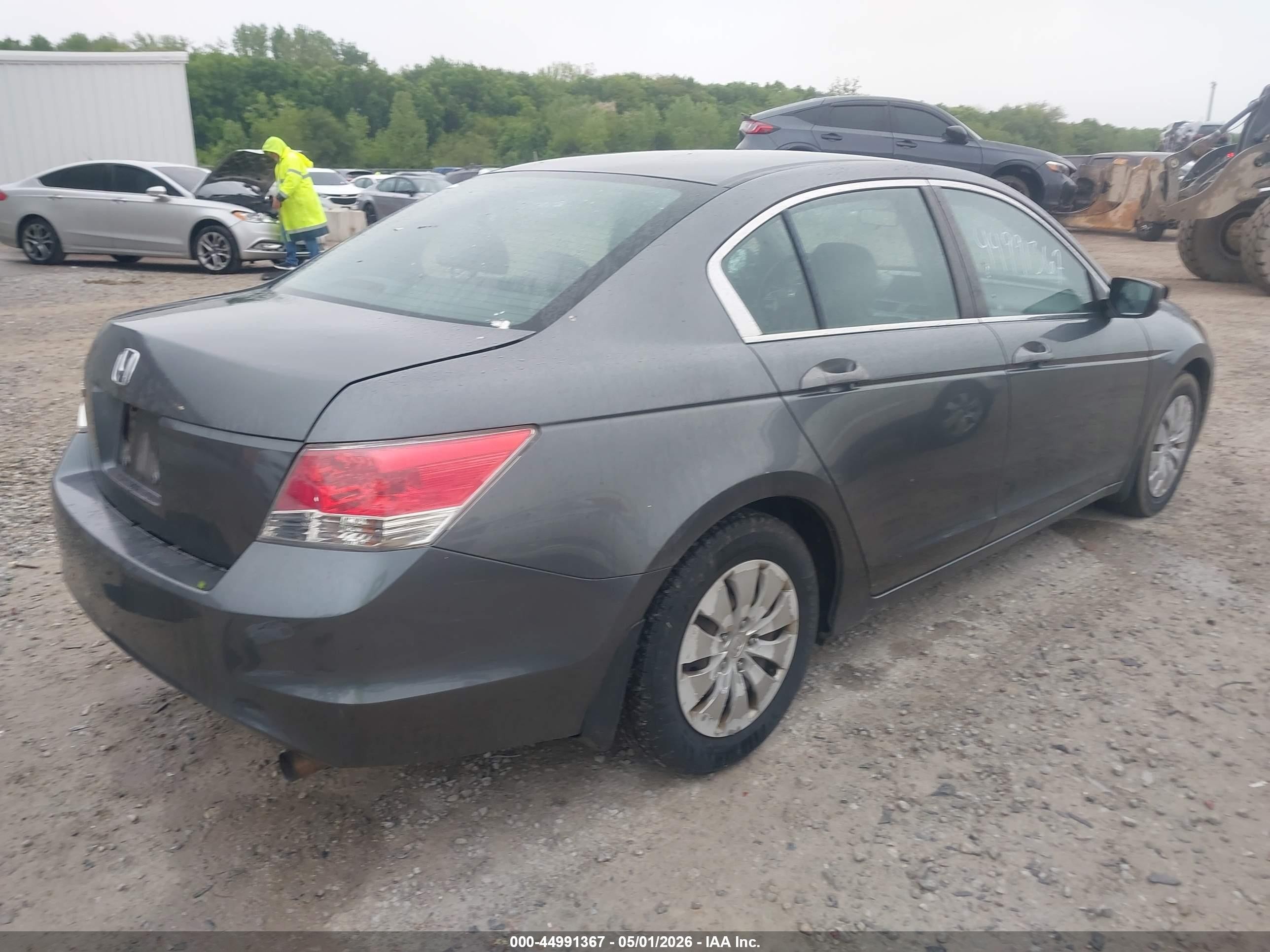 2010 Honda Accord 2.4 Lx Gray vin: 1HGCP2F3XAA163953