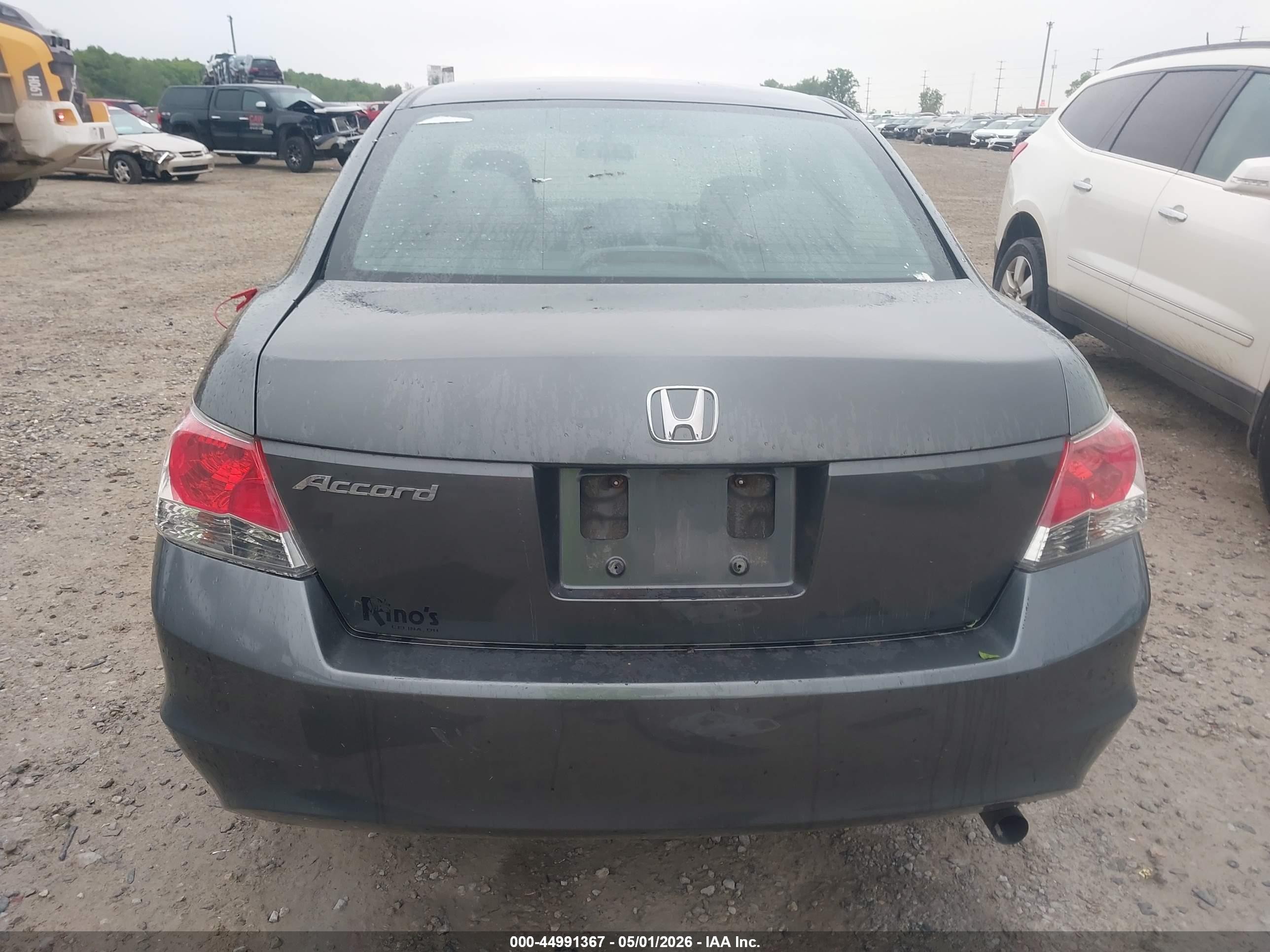 2010 Honda Accord 2.4 Lx Gray vin: 1HGCP2F3XAA163953