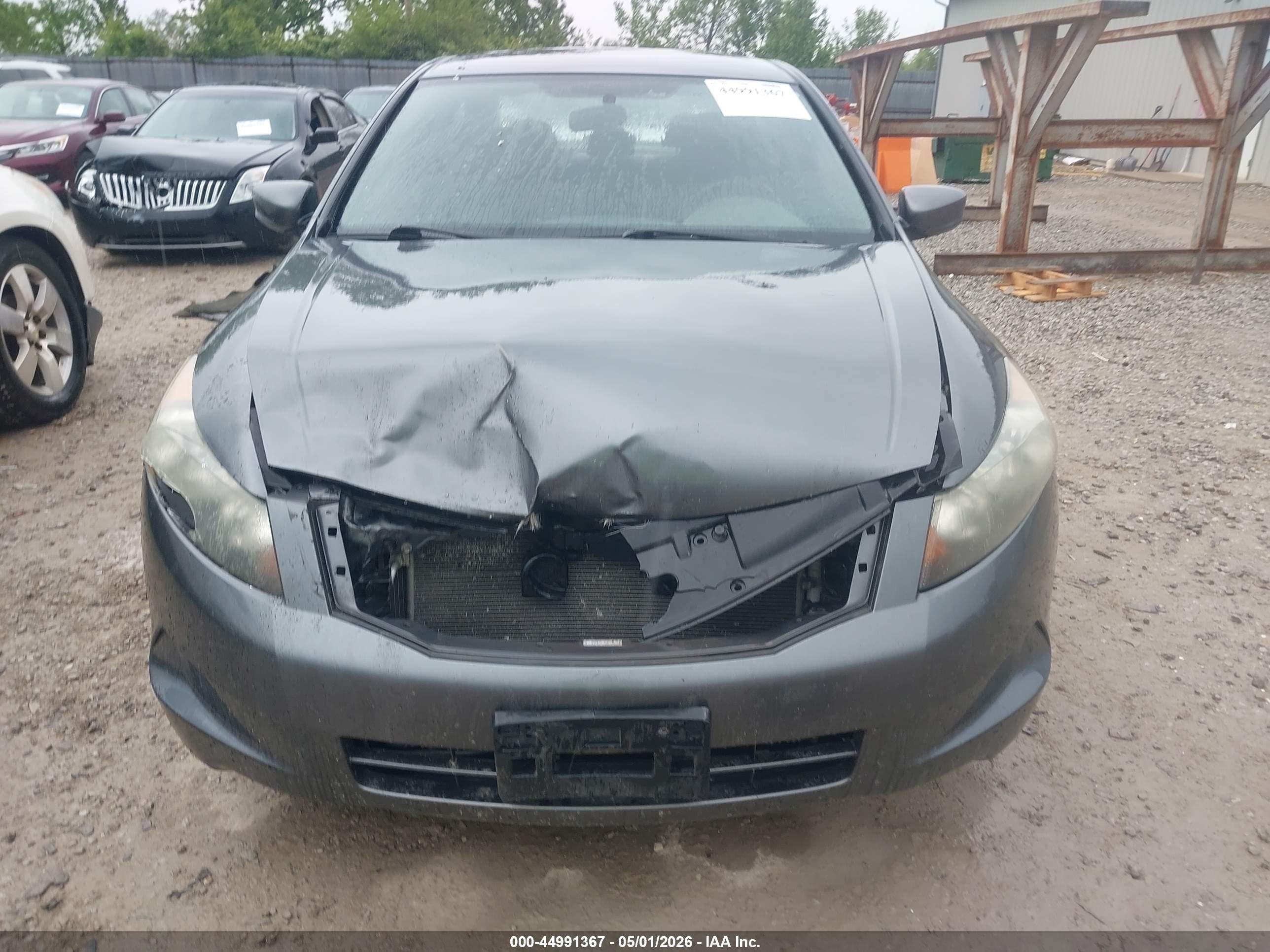 2010 Honda Accord 2.4 Lx Gray vin: 1HGCP2F3XAA163953