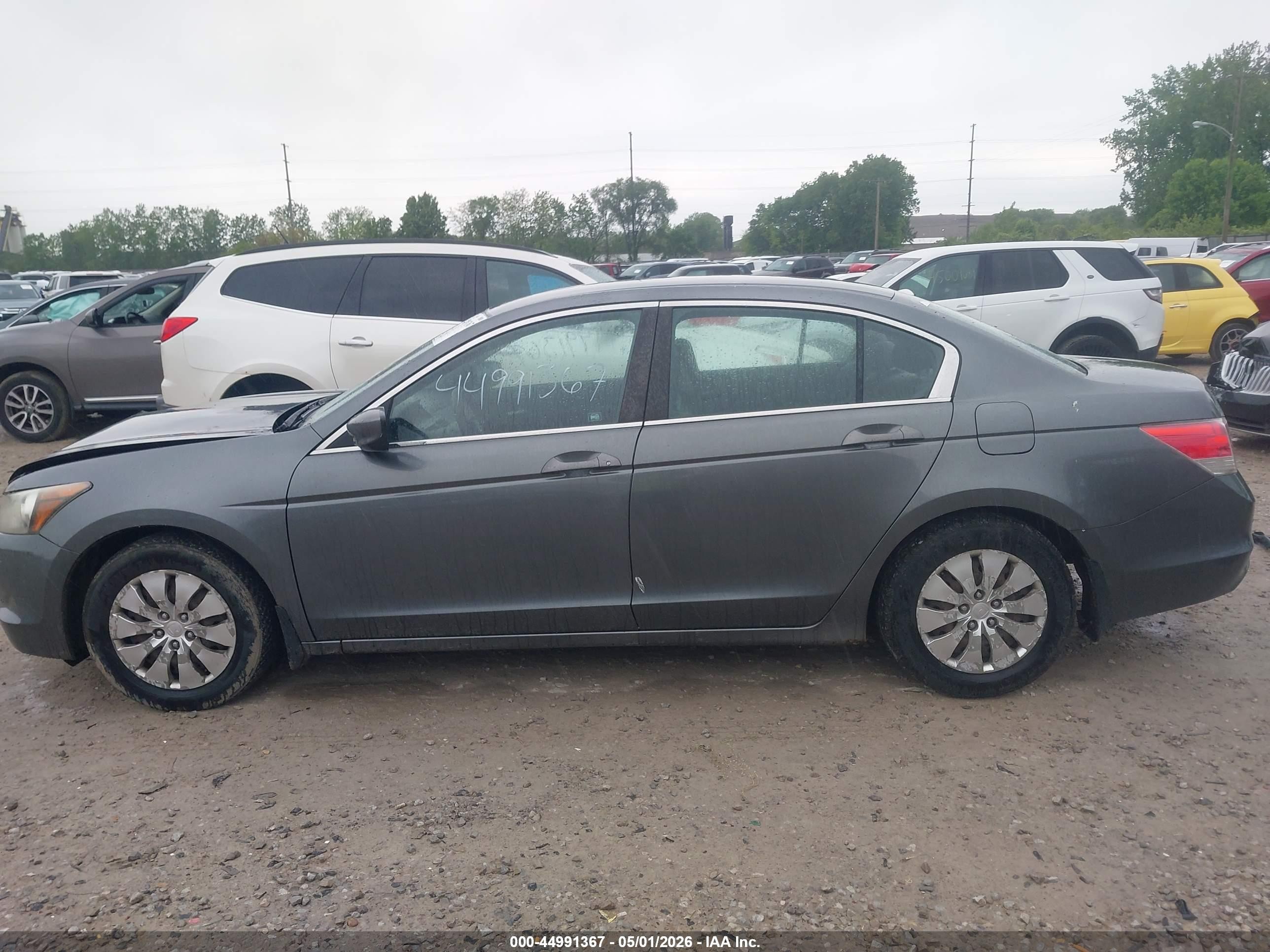 2010 Honda Accord 2.4 Lx Gray vin: 1HGCP2F3XAA163953