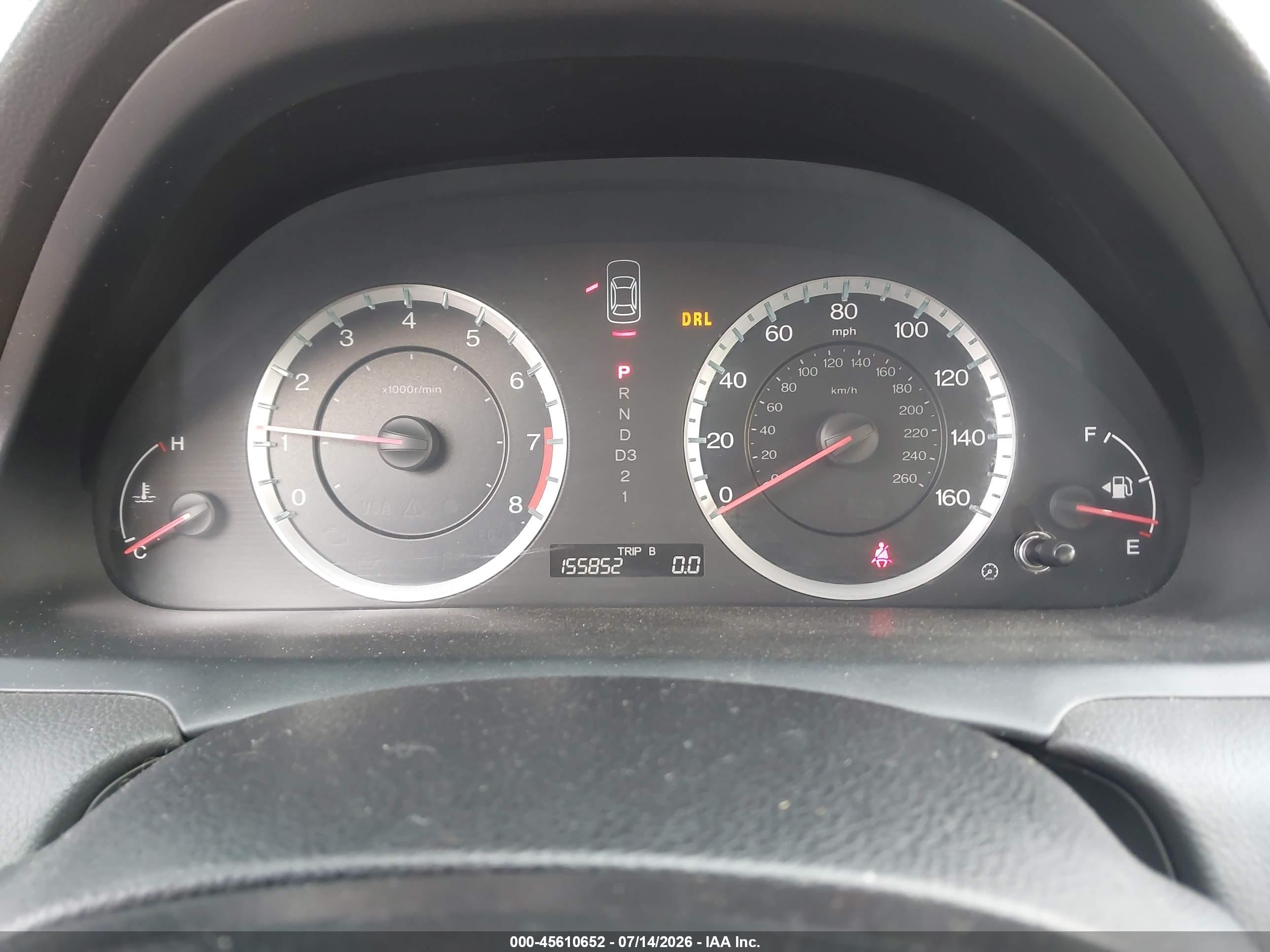 2010 Honda Accord 2.4 Lx Серый vin: 1HGCP2F3XAA171213