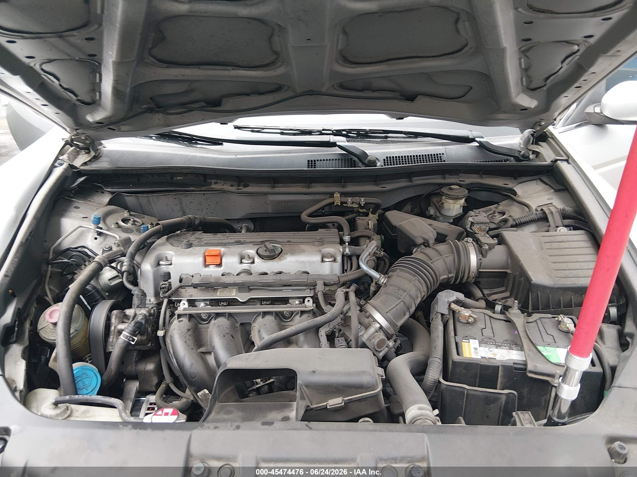 2010 Honda Accord 2.4 Lx Silver vin: 1HGCP2F3XAA177402