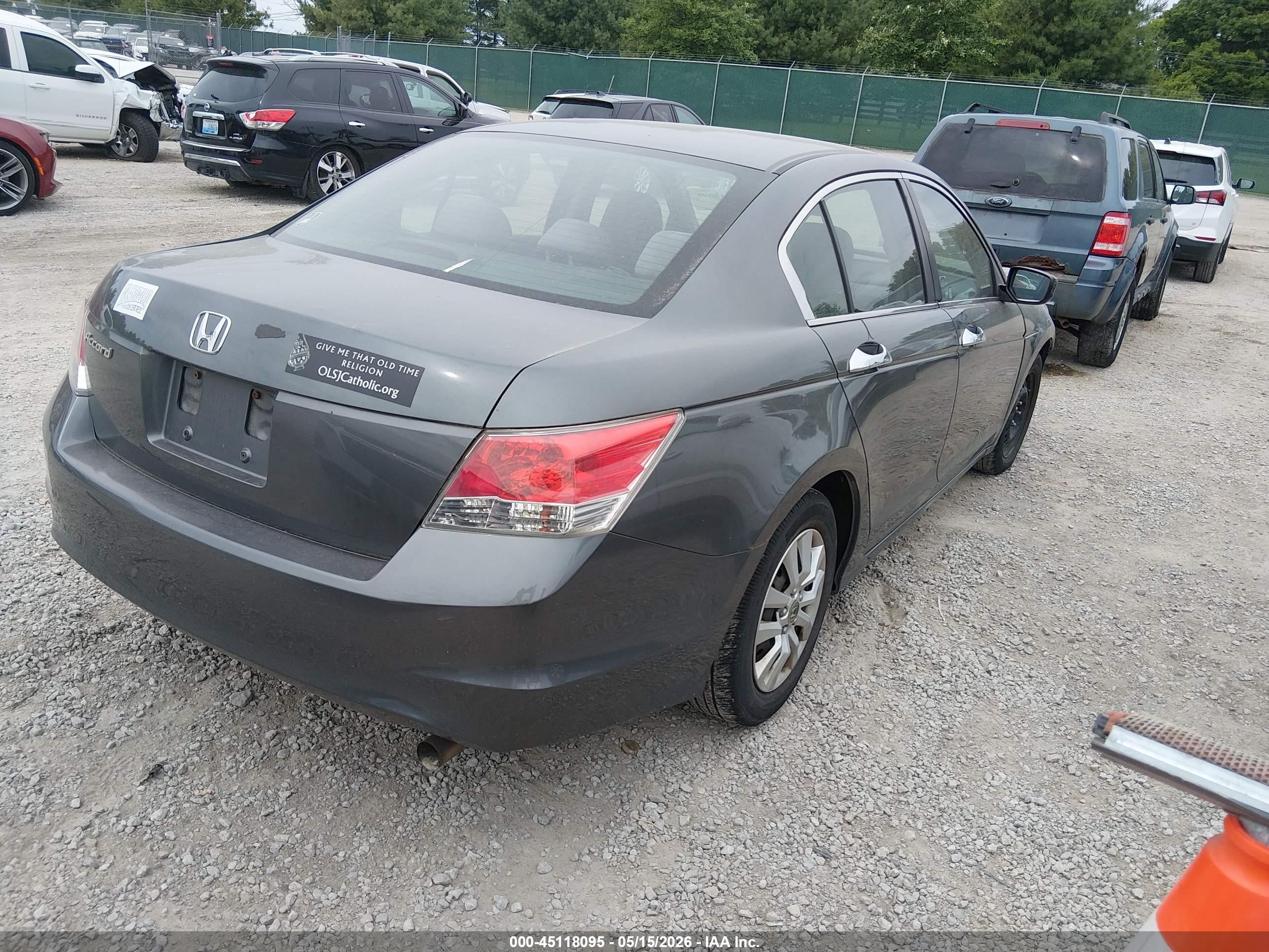 2010 Honda Accord 2.4 Lx Серый vin: 1HGCP2F3XAA193843