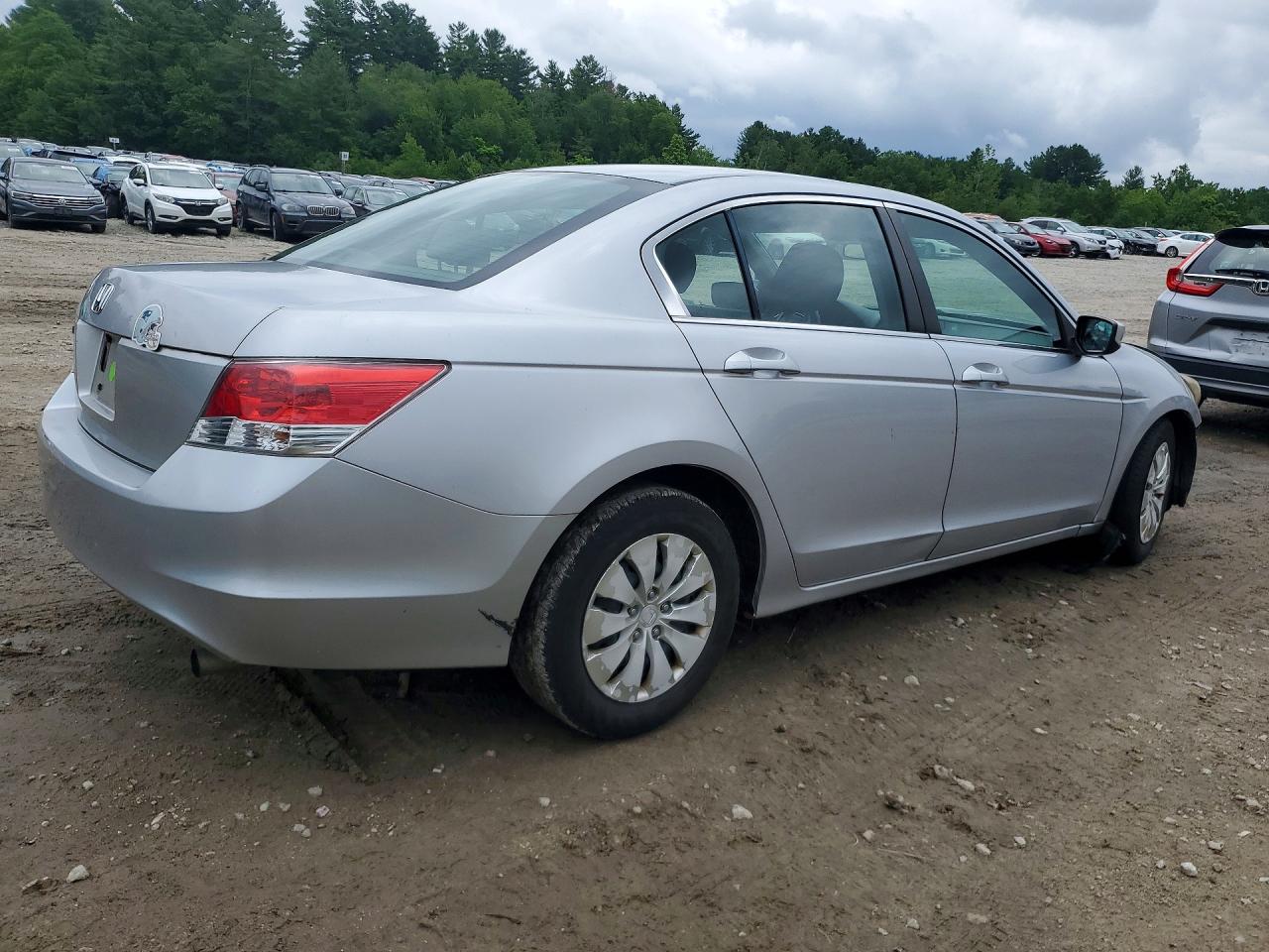 2010 Honda Accord Lx Silver vin: 1HGCP2F3XAA195074