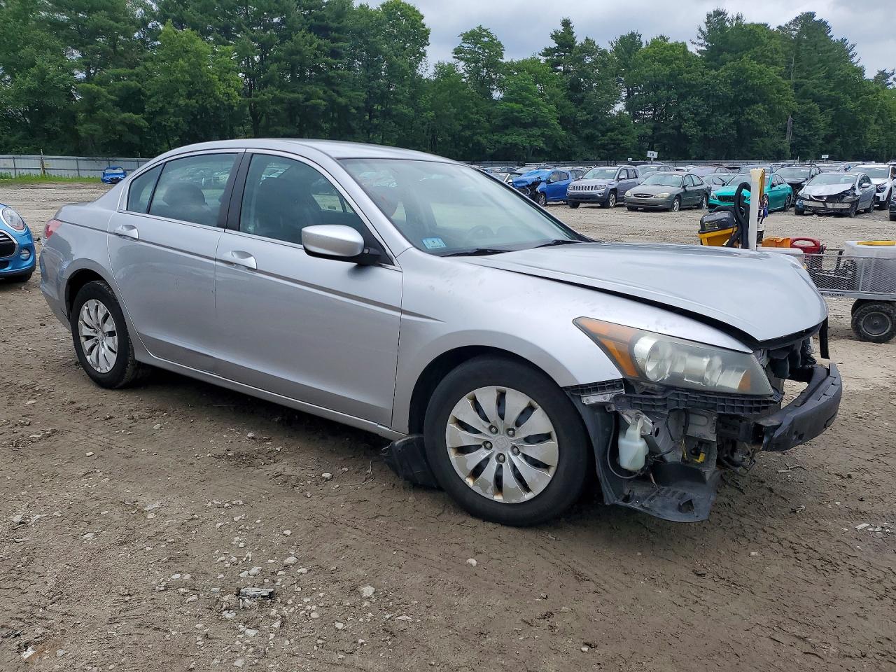 2010 Honda Accord Lx Silver vin: 1HGCP2F3XAA195074