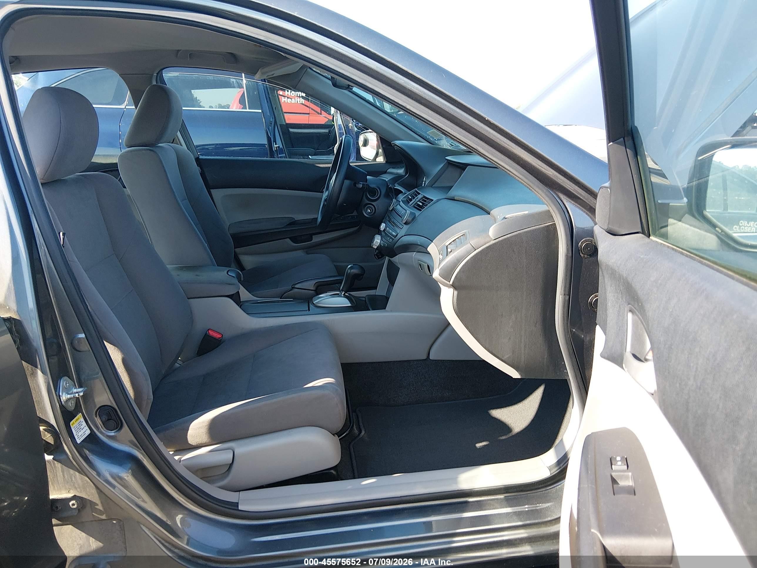 2011 Honda Accord 2.4 Lx Gray vin: 1HGCP2F3XBA029767