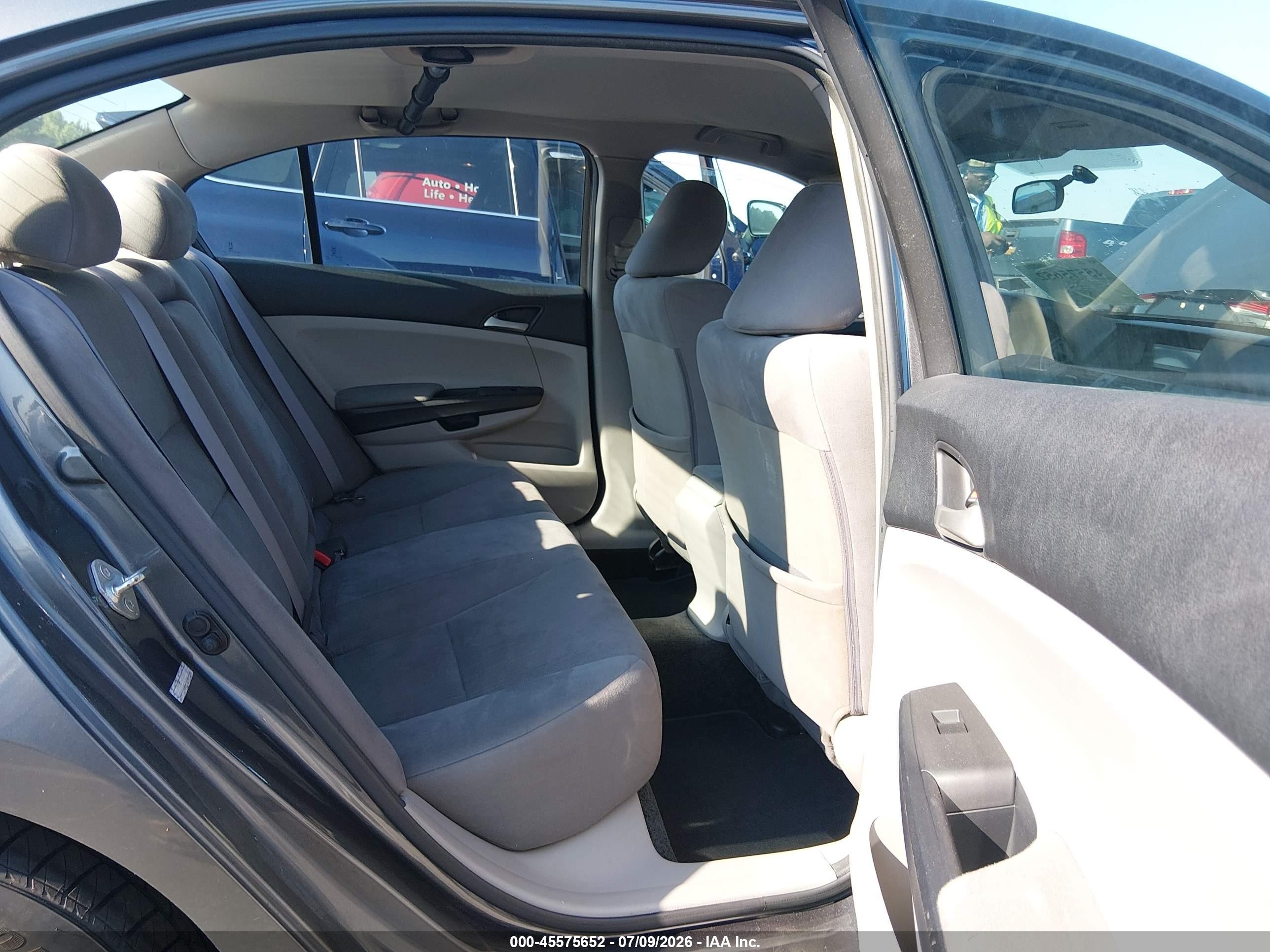 2011 Honda Accord 2.4 Lx Gray vin: 1HGCP2F3XBA029767