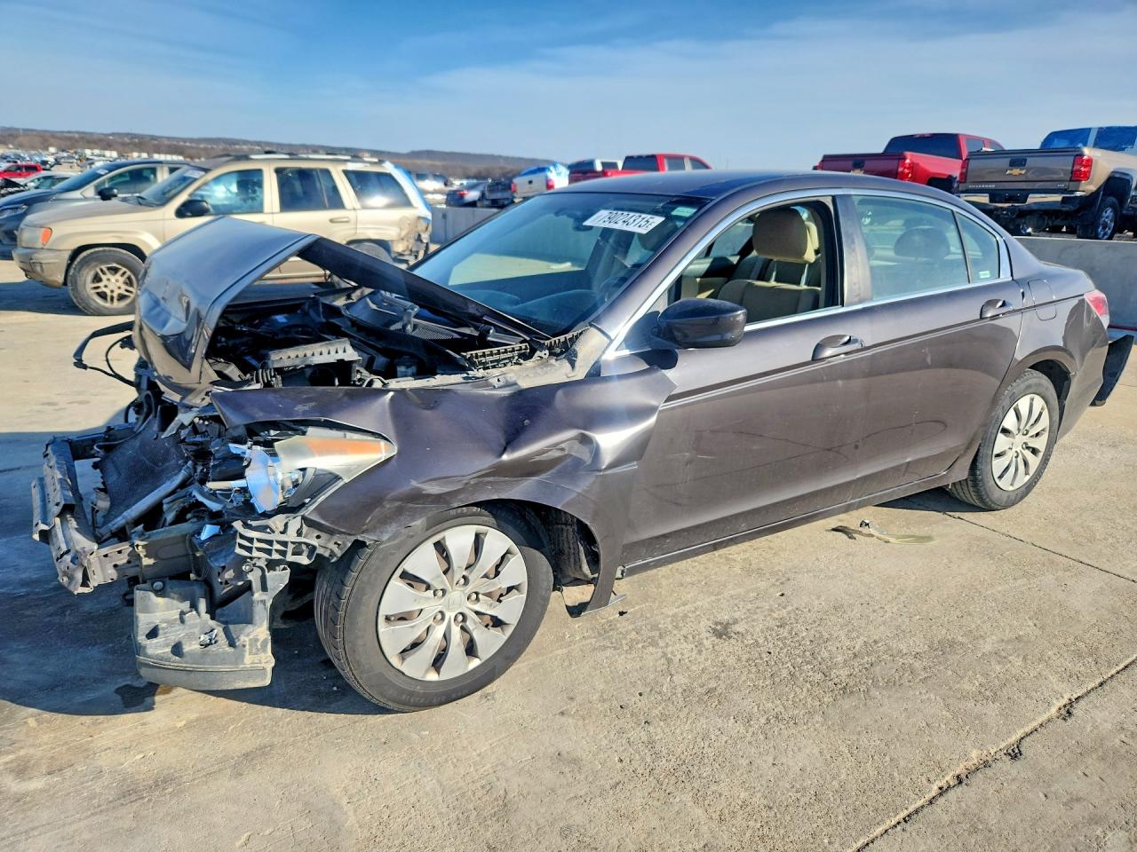 2011 Honda Accord Lx Black vin: 1HGCP2F3XBA091105