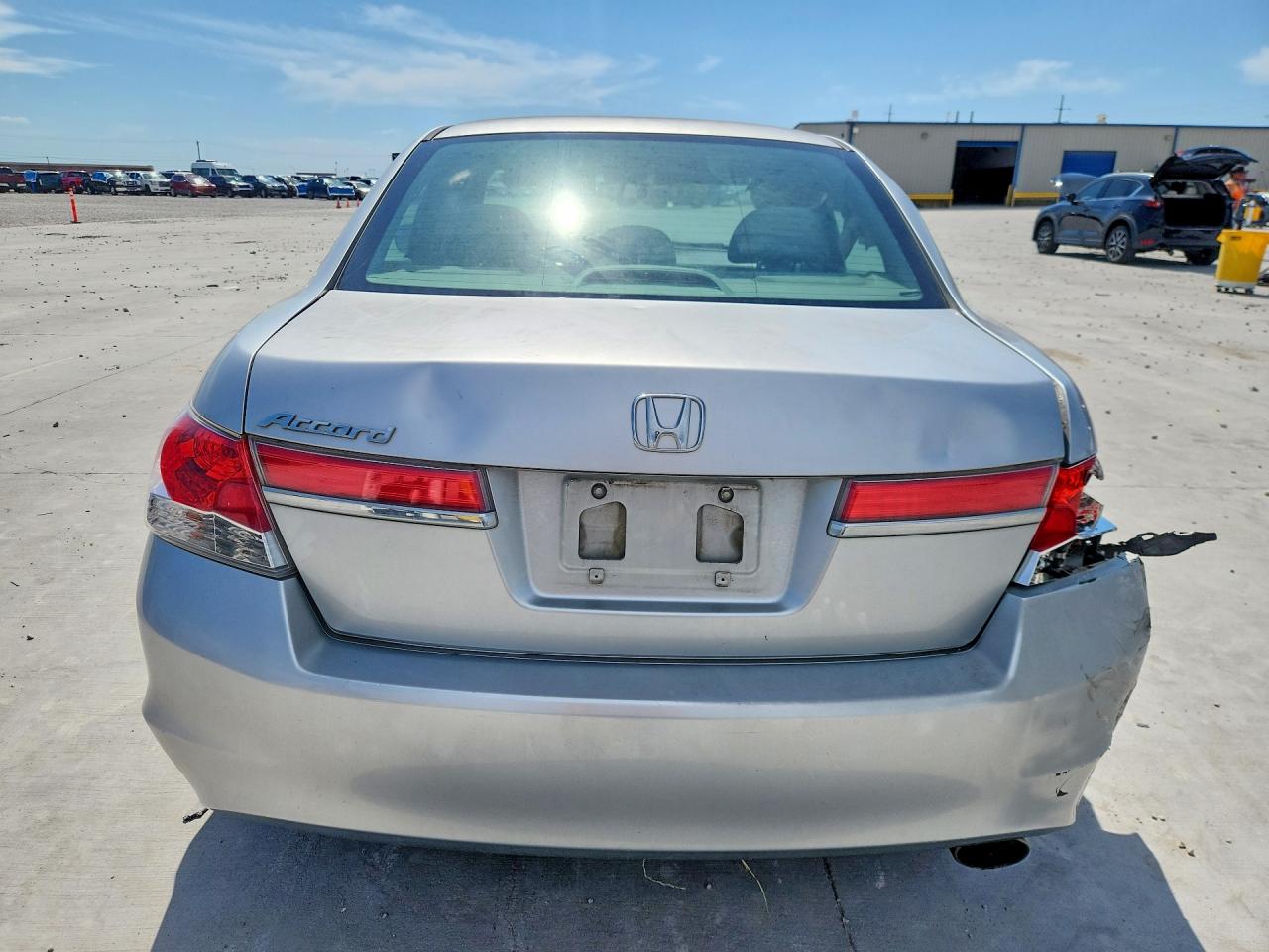 2011 Honda Accord Lx Silver vin: 1HGCP2F3XBA092299