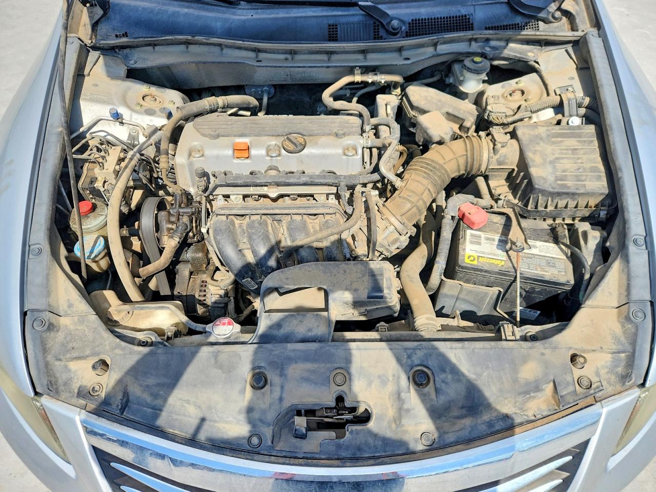 2011 Honda Accord Lx Silver vin: 1HGCP2F3XBA092299