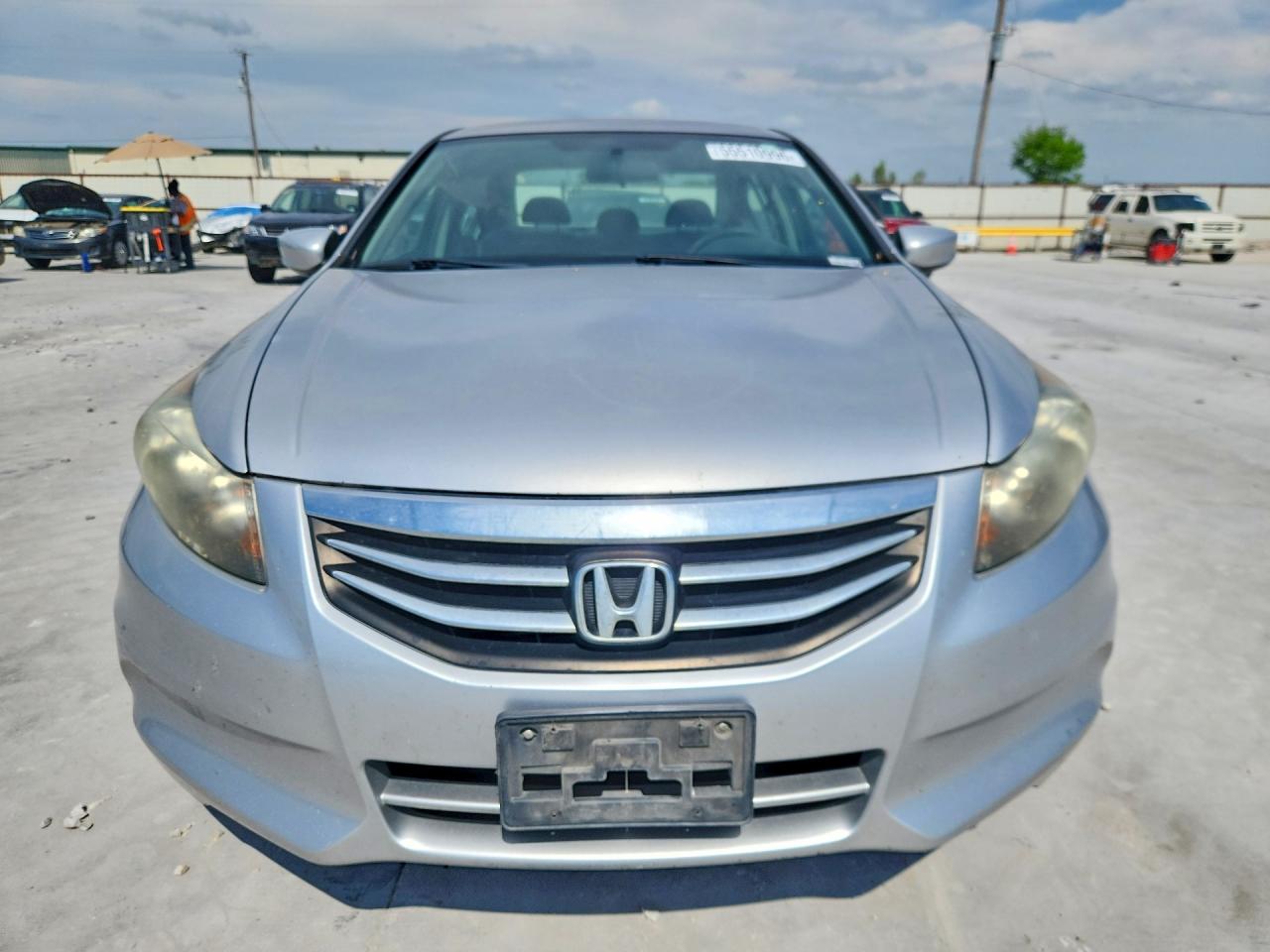 2011 Honda Accord Lx Silver vin: 1HGCP2F3XBA092299