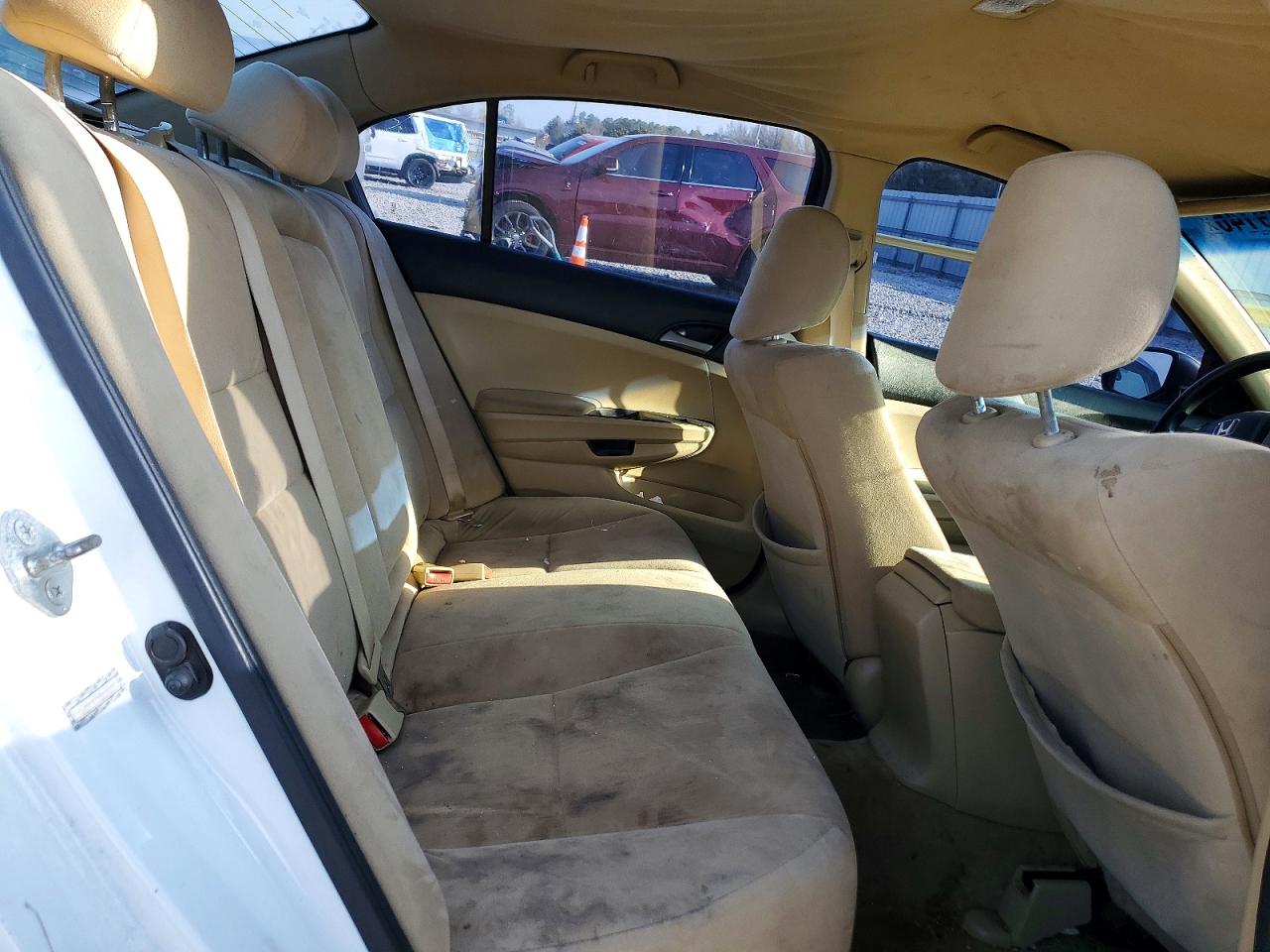 2011 Honda Accord Lx White vin: 1HGCP2F3XBA095994