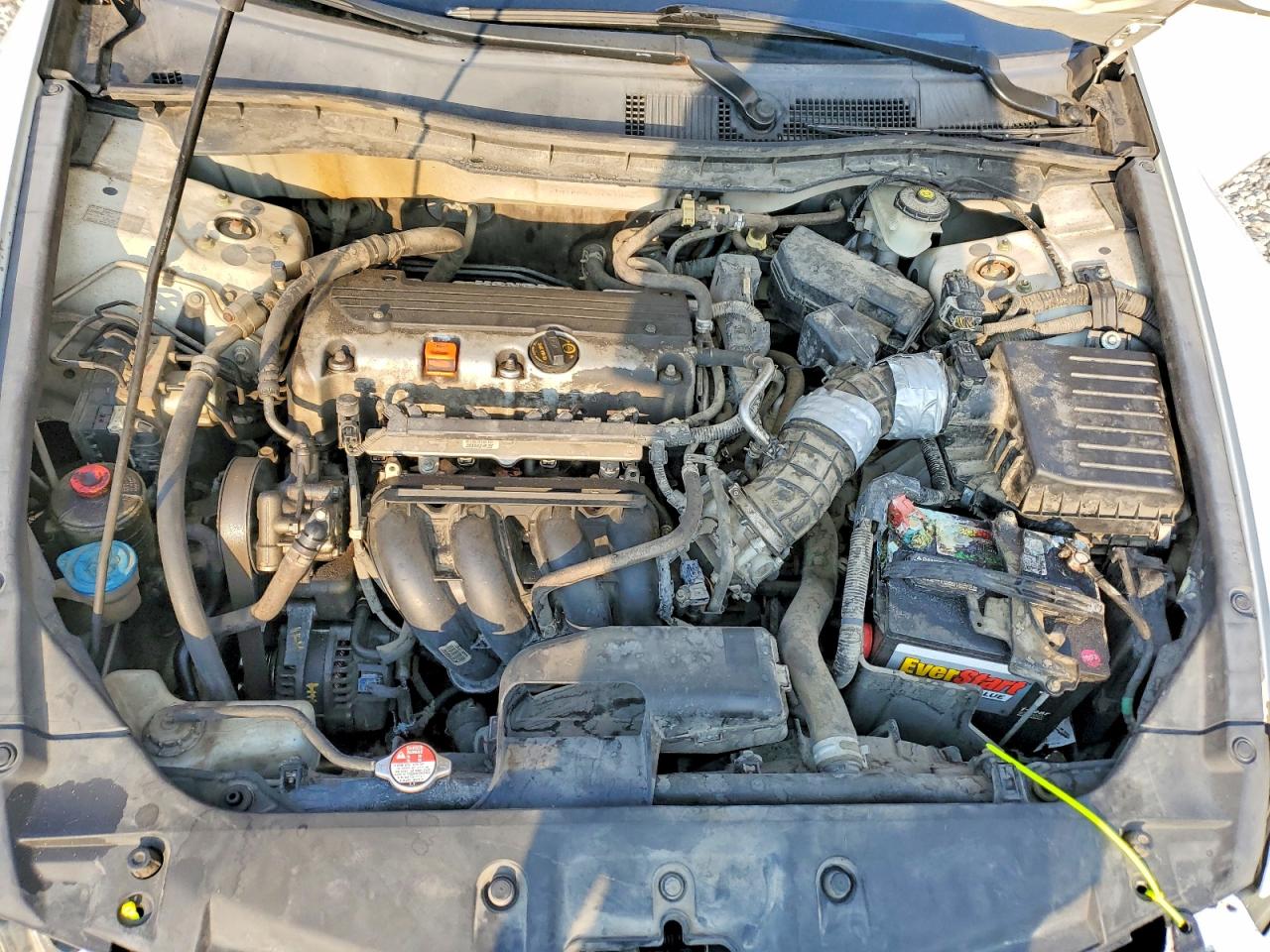2011 Honda Accord Lx White vin: 1HGCP2F3XBA095994